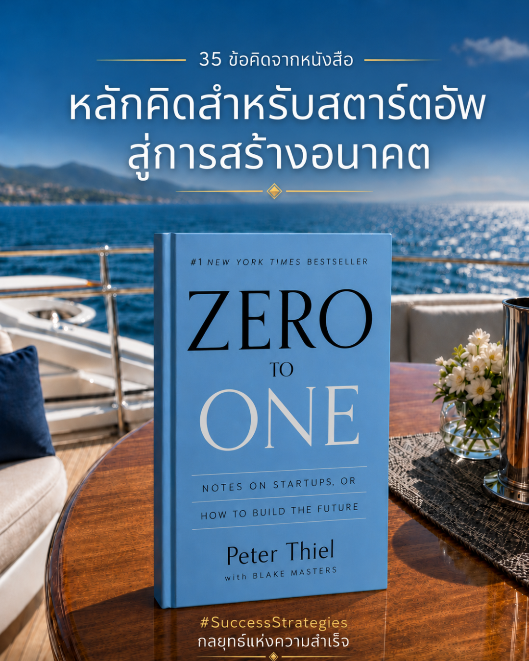 35 ข้อคิดจากหนังสือ Zero to One เขียนโดย Peter Thiel