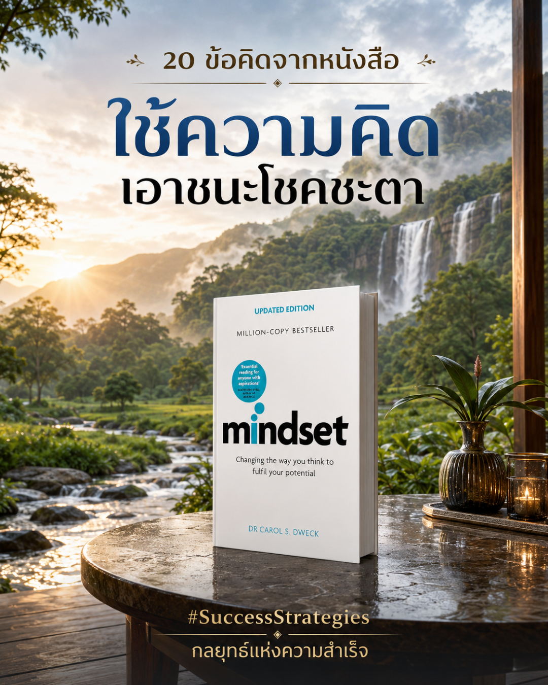 สรุป 20 ข้อคิดจากหนังสือ Mindset: The New Psychology of Success ของ Carol S. Dweck