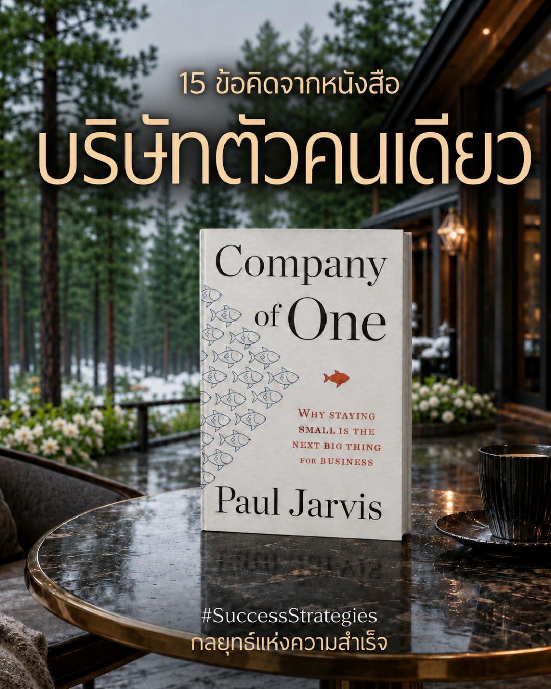 สรุป 15 ข้อคิดจากหนังสือ Company of One เขียนโดย Paul Jarvis