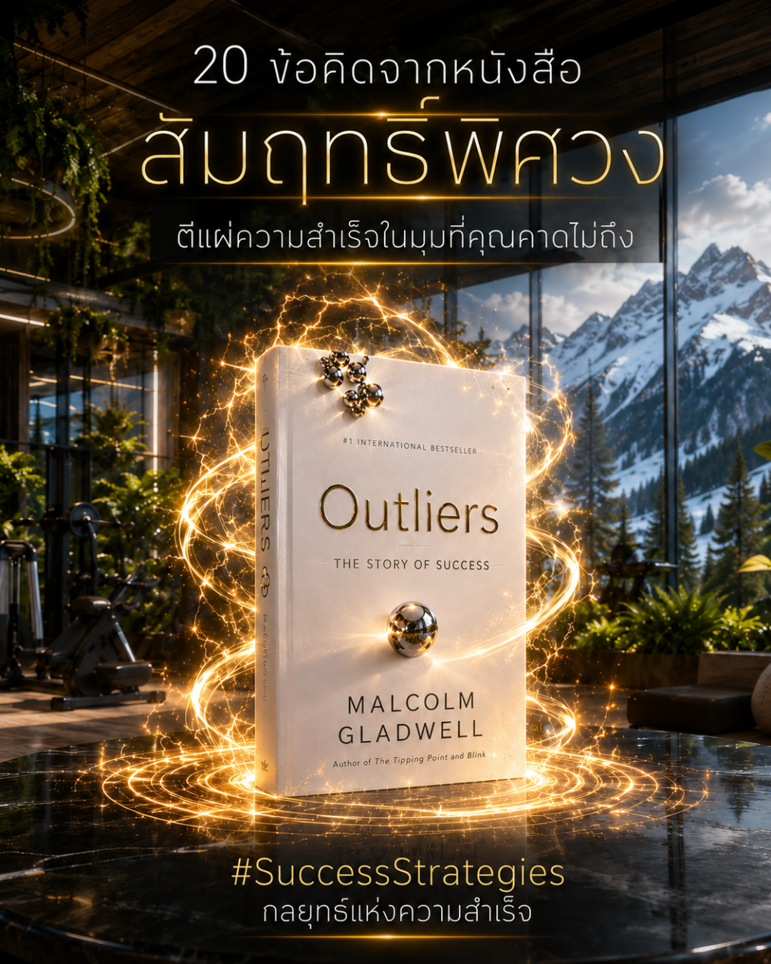 สรุป 20 ข้อคิดจากหนังสือ Outliers : The Story of Success เขียนโดย Malcolm Gladwell