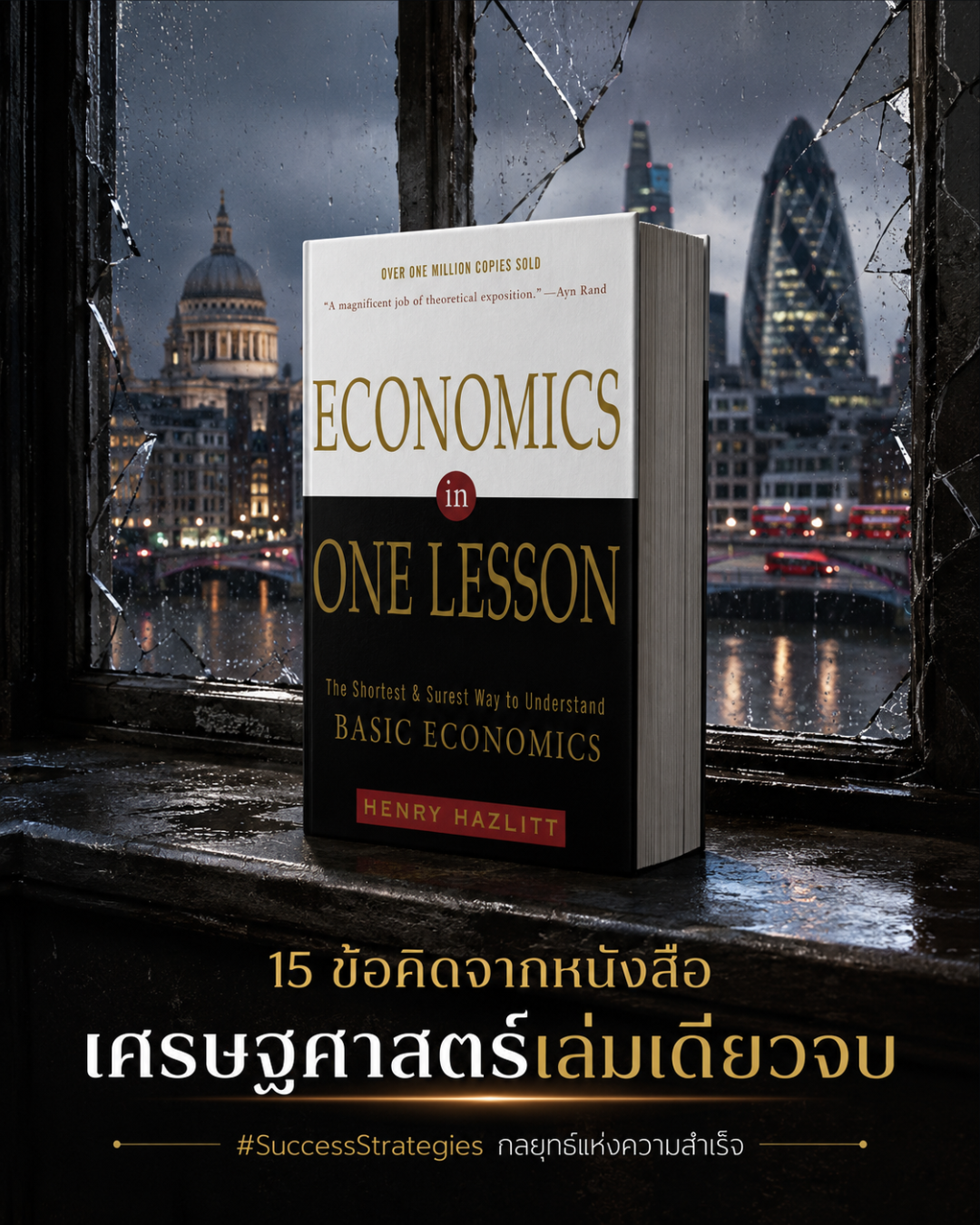 สรุป 15 ข้อคิดจาก Economics in One Lesson หนังสือบางๆที่สอนให้มองเห็น "สิ่งที่คนอื่นมองไม่เห็น" ในทุกนโยบายเศรษฐกิจ