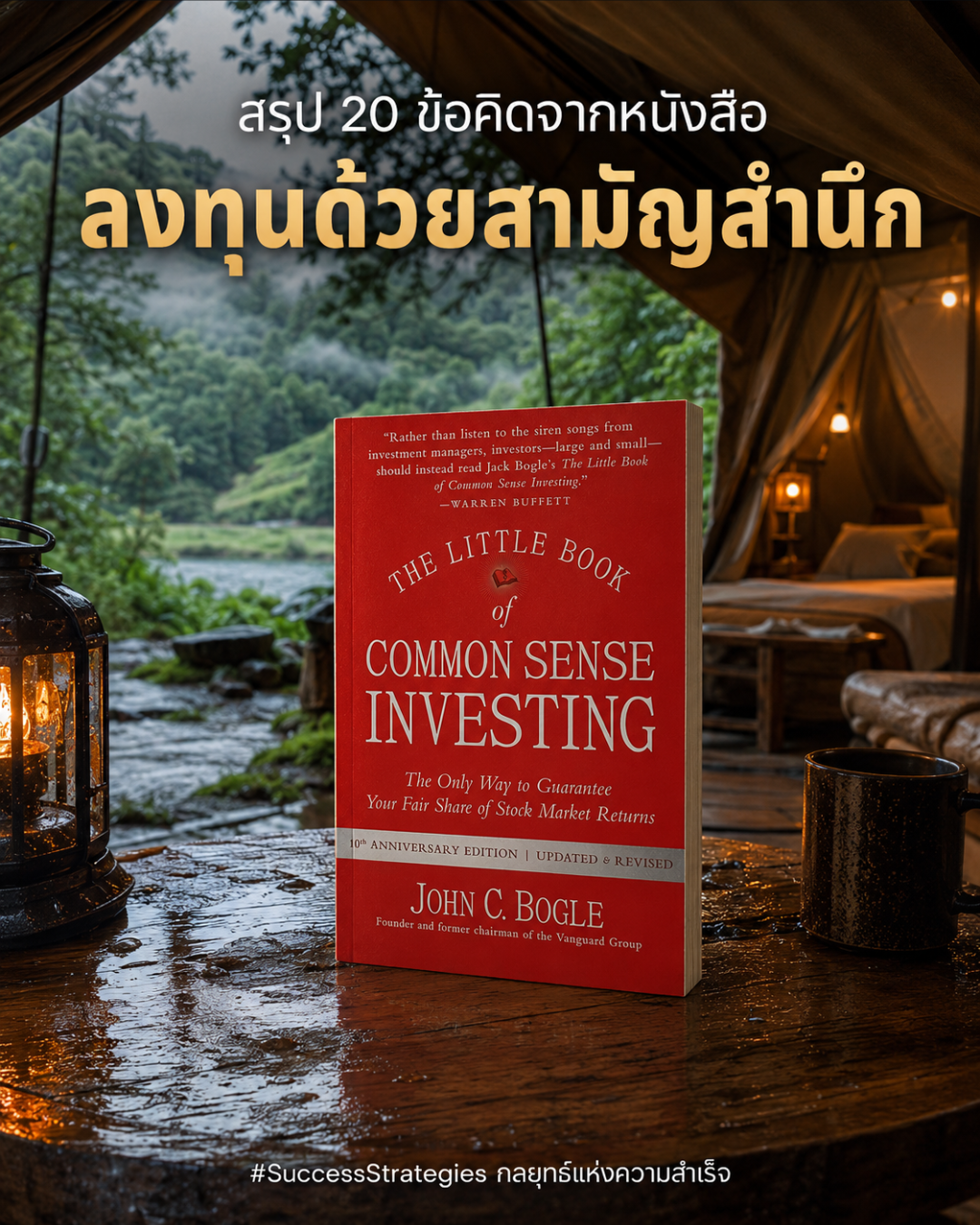 สรุป 20 ข้อคิดจาก The Little Book of Common Sense Investing เขียนโดย John C. Bogle