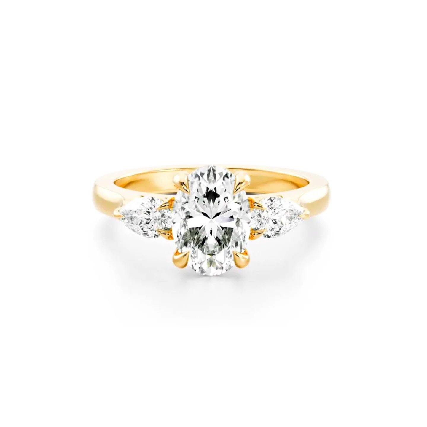 &bull; Oval and pear shaped diamond trioligy &bull;

Get in touch for any engagement ring inquires @melinajewellery_ 

#jeweller #jewellery #jewellerylover #lovejewellery #trioring #diamondring #diamonds #naturaldiamonds #yellowgoldeing #bespokejewel