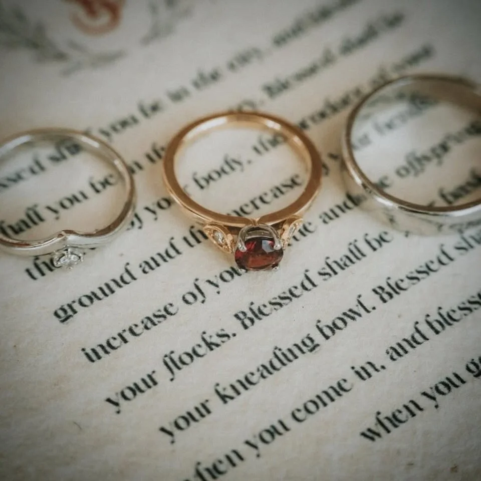 Perfect rings for Mr. and Mrs. Moore 💕 

#jeweller #weddingring #engagementring #custommaderings #bespokejewellery