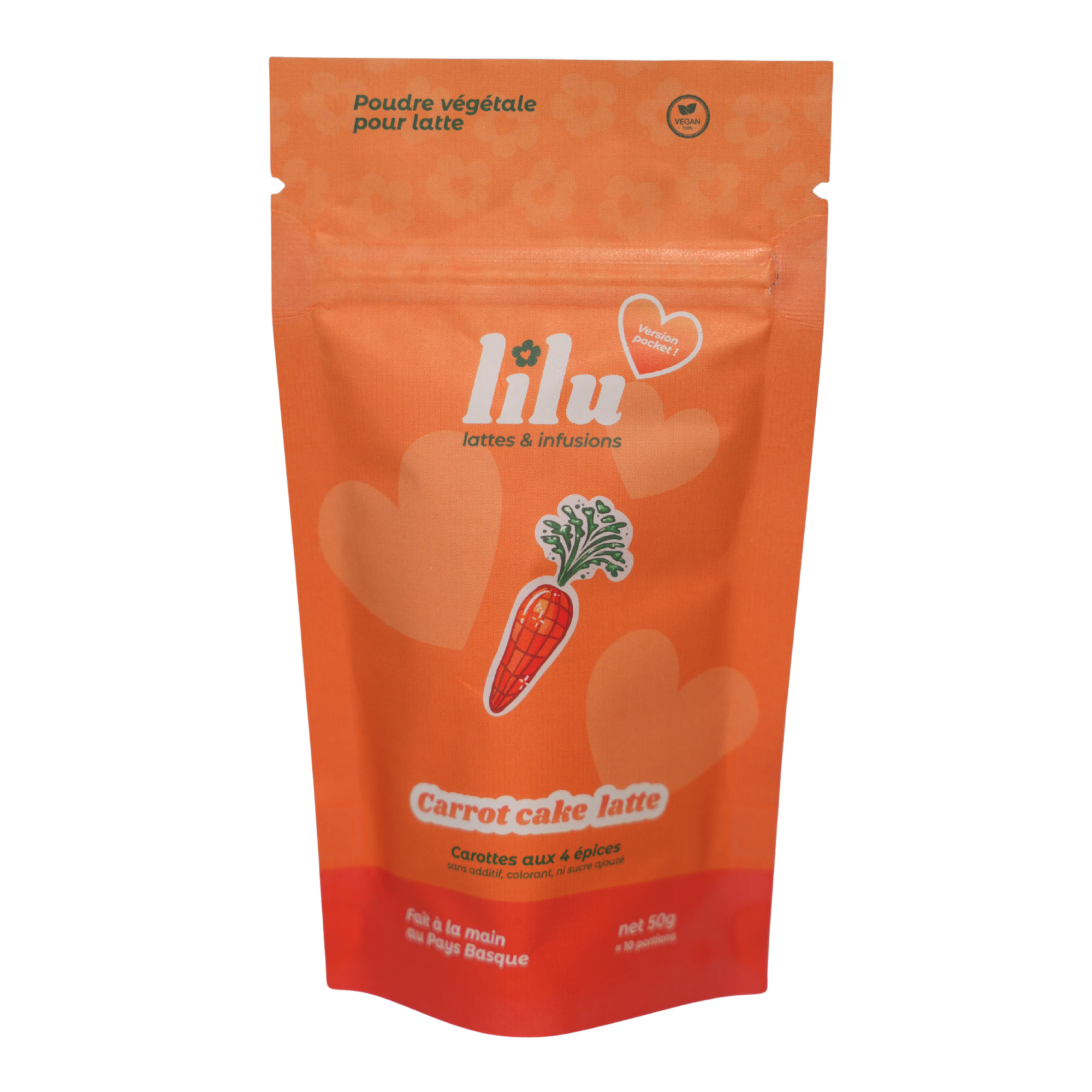 Pocket Carrot Cake Latte 50g