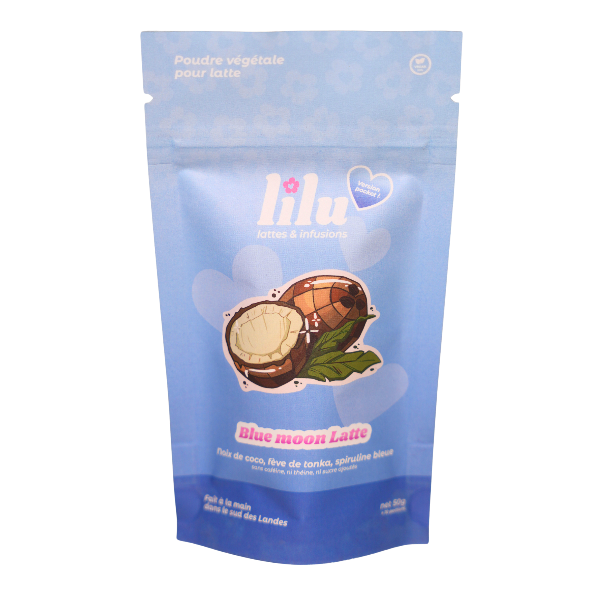 Pocket Blue Moon Latte 50g