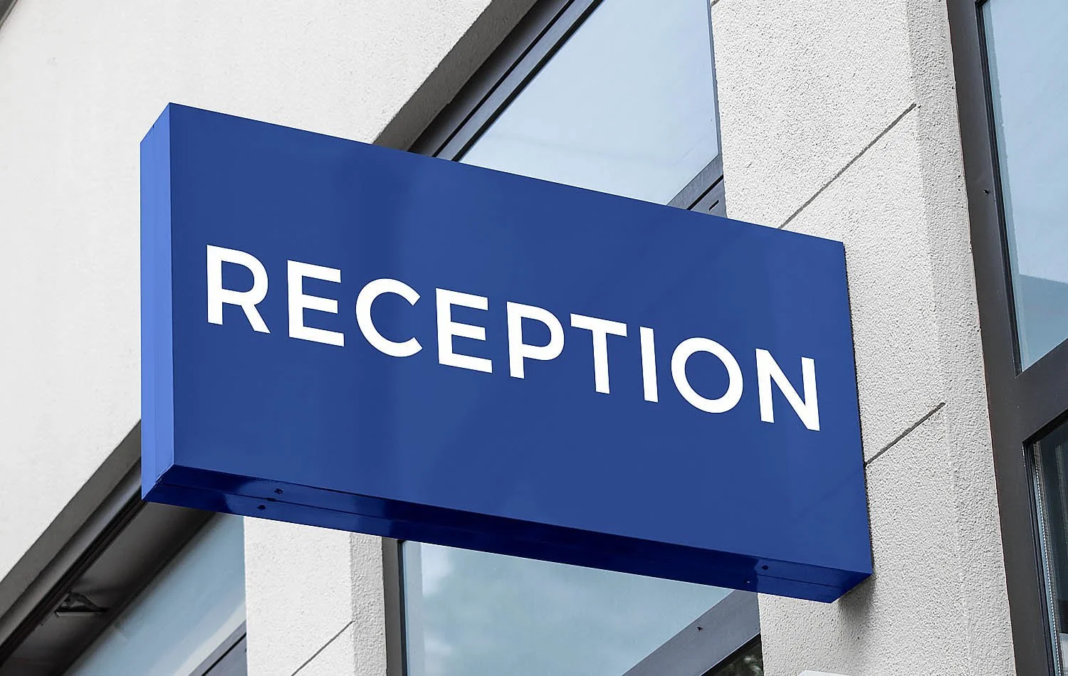 Projecting Reception Signs