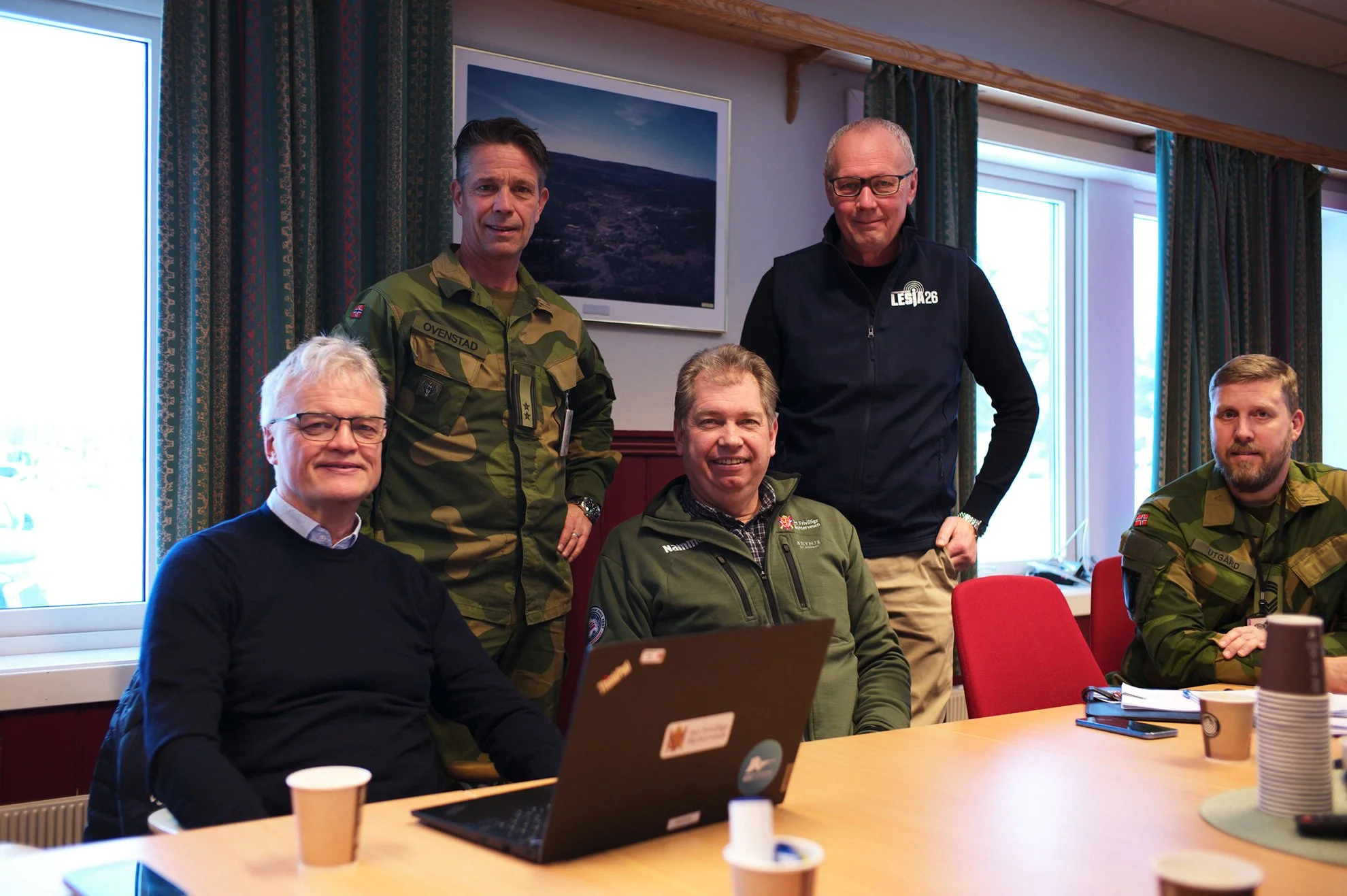 Godt arbeidsmøte på Terningmoen