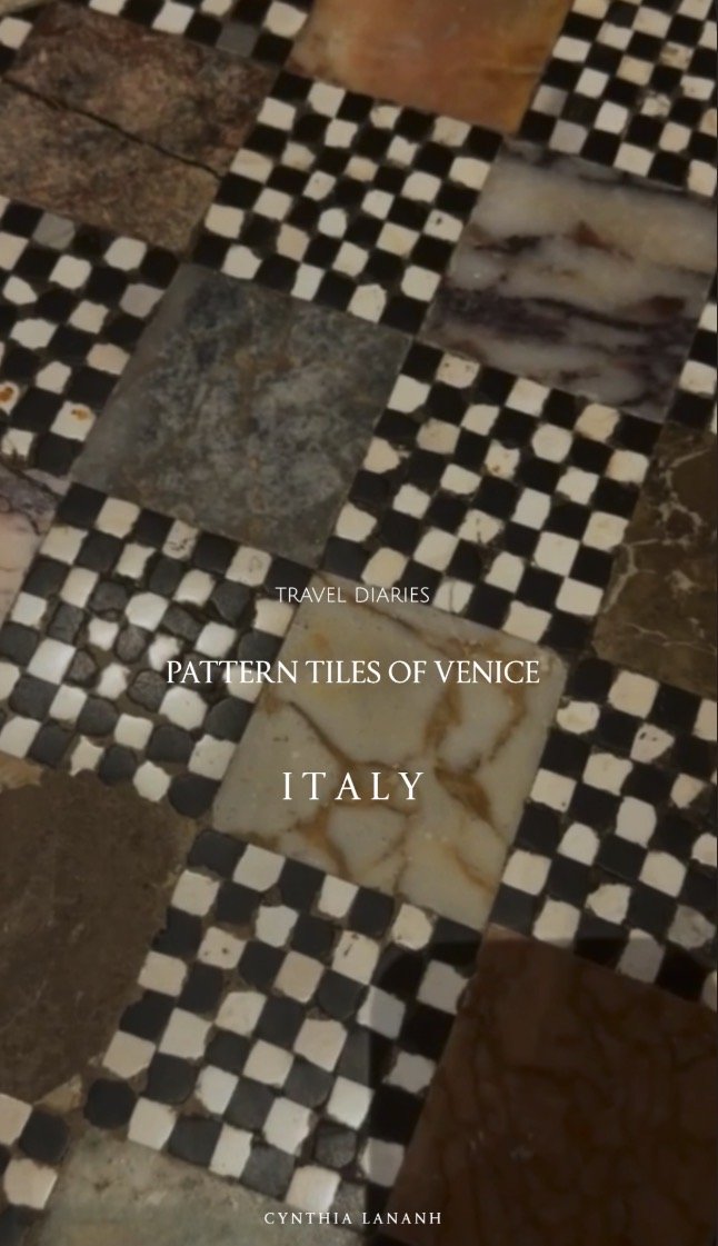 Travel Diary Entry | Material &amp; Tile Patterns of St. Marks Basilica, Venice, Italy