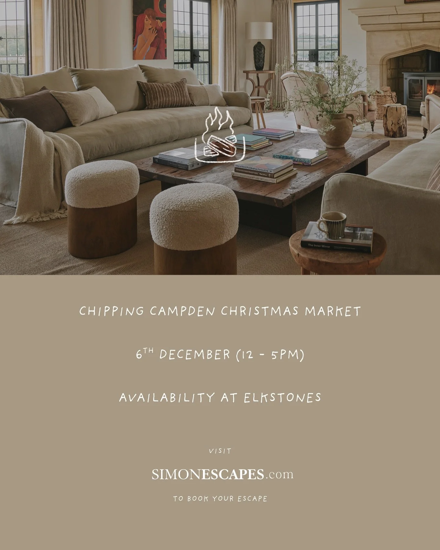 The lead-up to Christmas is just as enjoyable as the day itself, and what better way to get in the festive spirit than a trip to a Christmas market. Chipping Campden&rsquo;s Christmas market takes place for one day only on Saturday 6th December. 

Do
