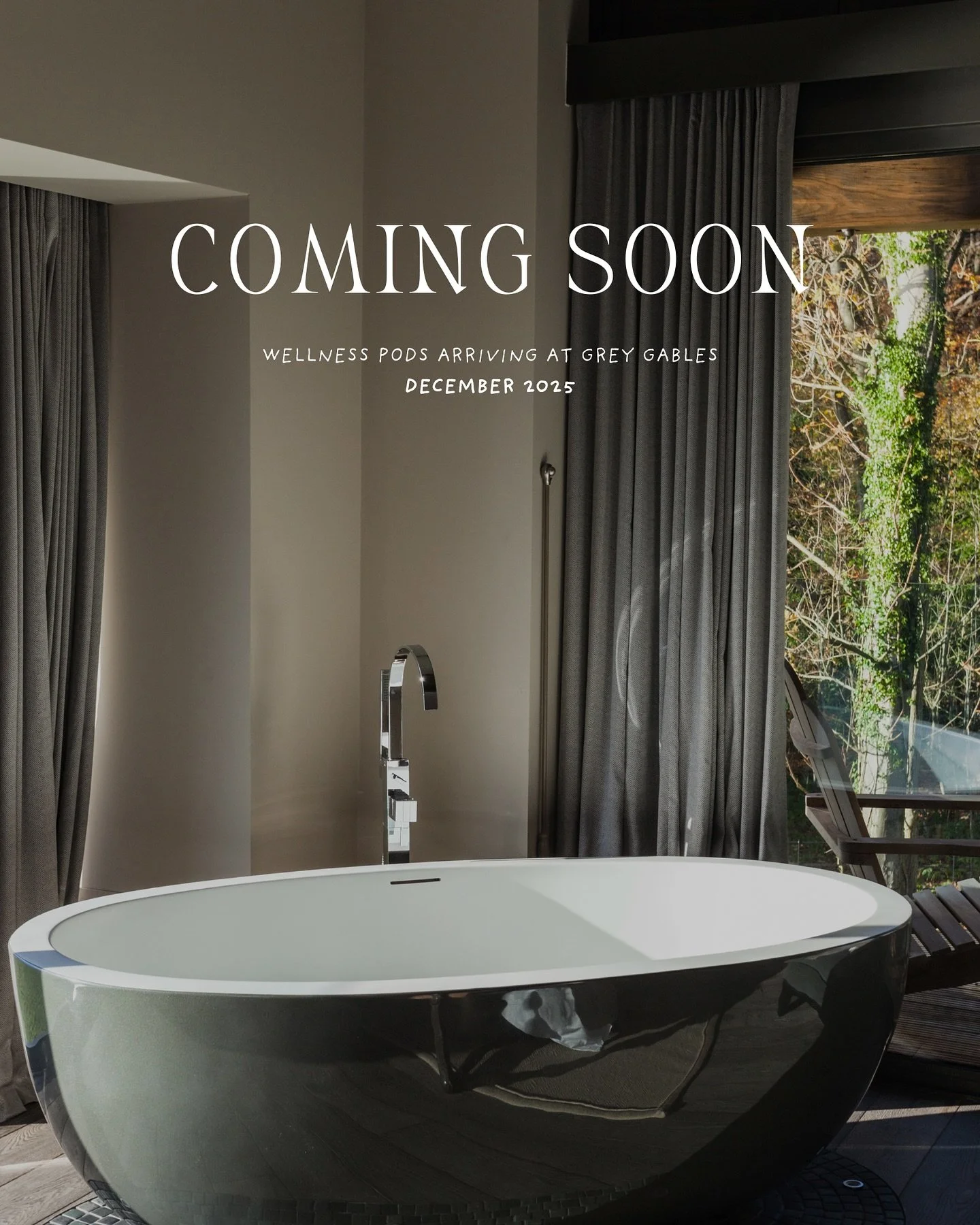 Coming to Grey Gables from this December - we&rsquo;ll be unveiling a lumipod design-led gym and sauna with the backdrop of stunning views of Lake Windermere. 

A luxury escape and wellness reset combined, our Cumbrian gem is about to get even more i