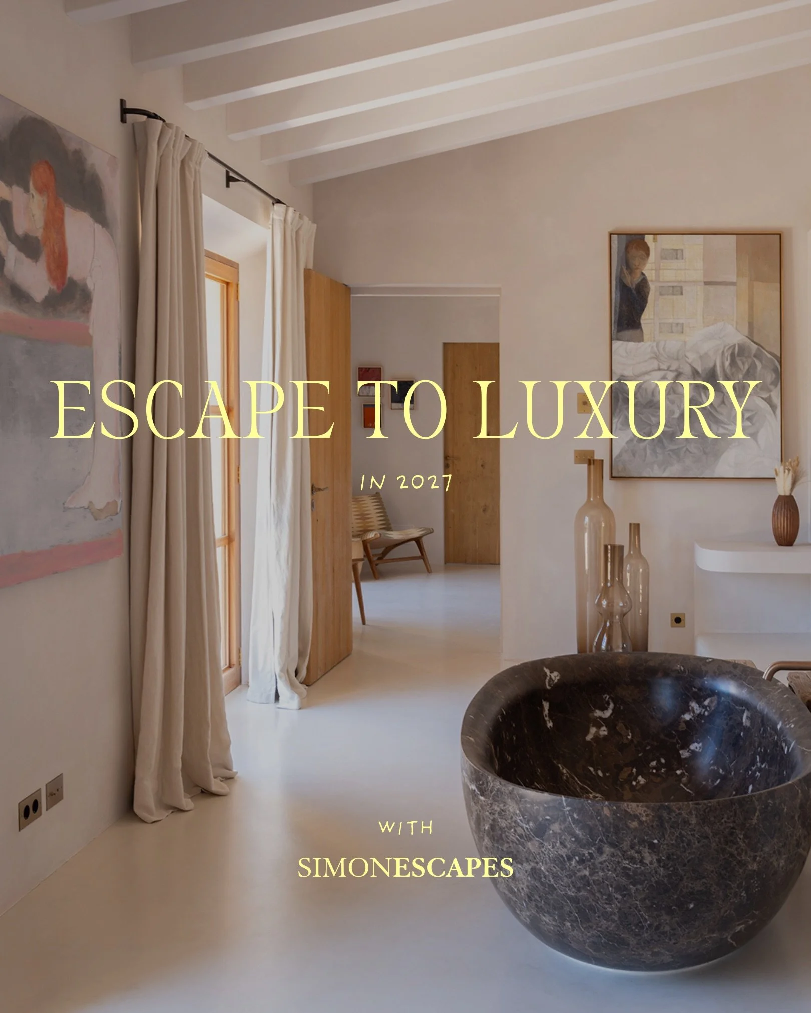 Time to think ahead to 2027 - your future self will thank you.

It&rsquo;s never too early to start that group chat to organise your next escape. Secure your dates and leave the rest to us - we&rsquo;ll meticulously plan every part of your stay as pa