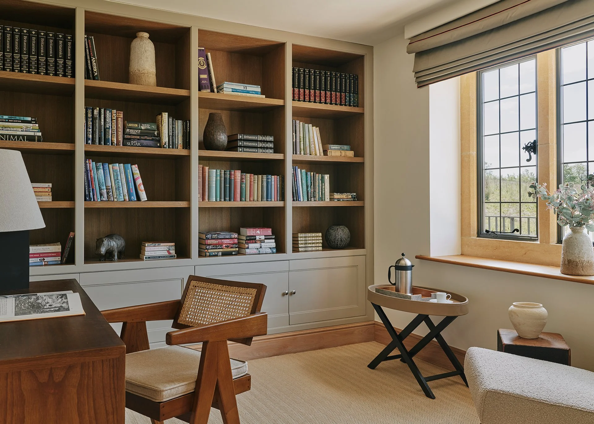 Offering luxury accommodation for up to ten guests in five bedrooms, the property has all the mod cons of a luxury boutique hotel with a home cinema room, cedar sauna, an indoor swim jet heated pool, a peloton, selection of free weights and a study.