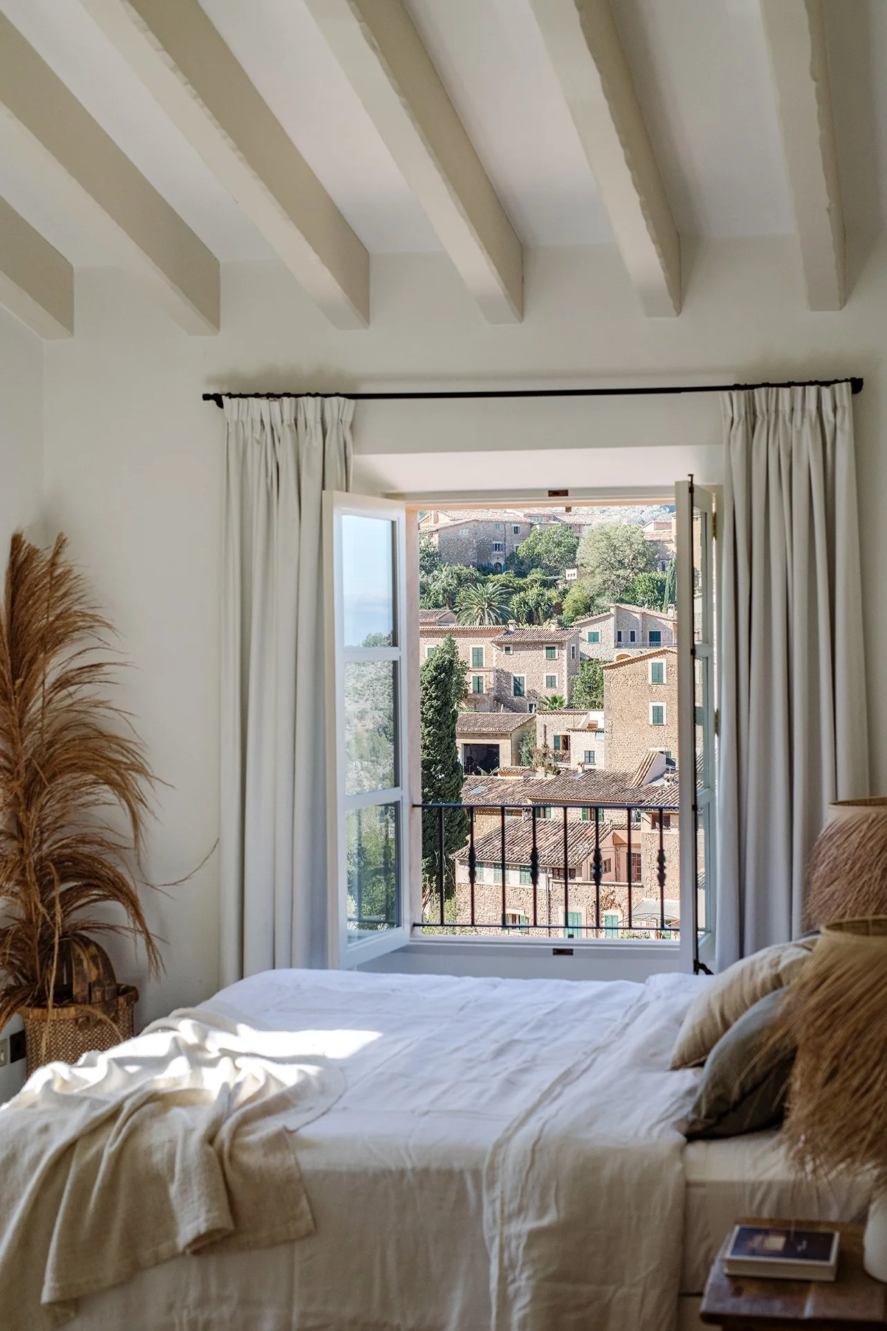 Sa Llupia is perched on the hillside between the Tramuntana Mountain Range and the sea in the picture-postcard village of Deià, Mallorca.