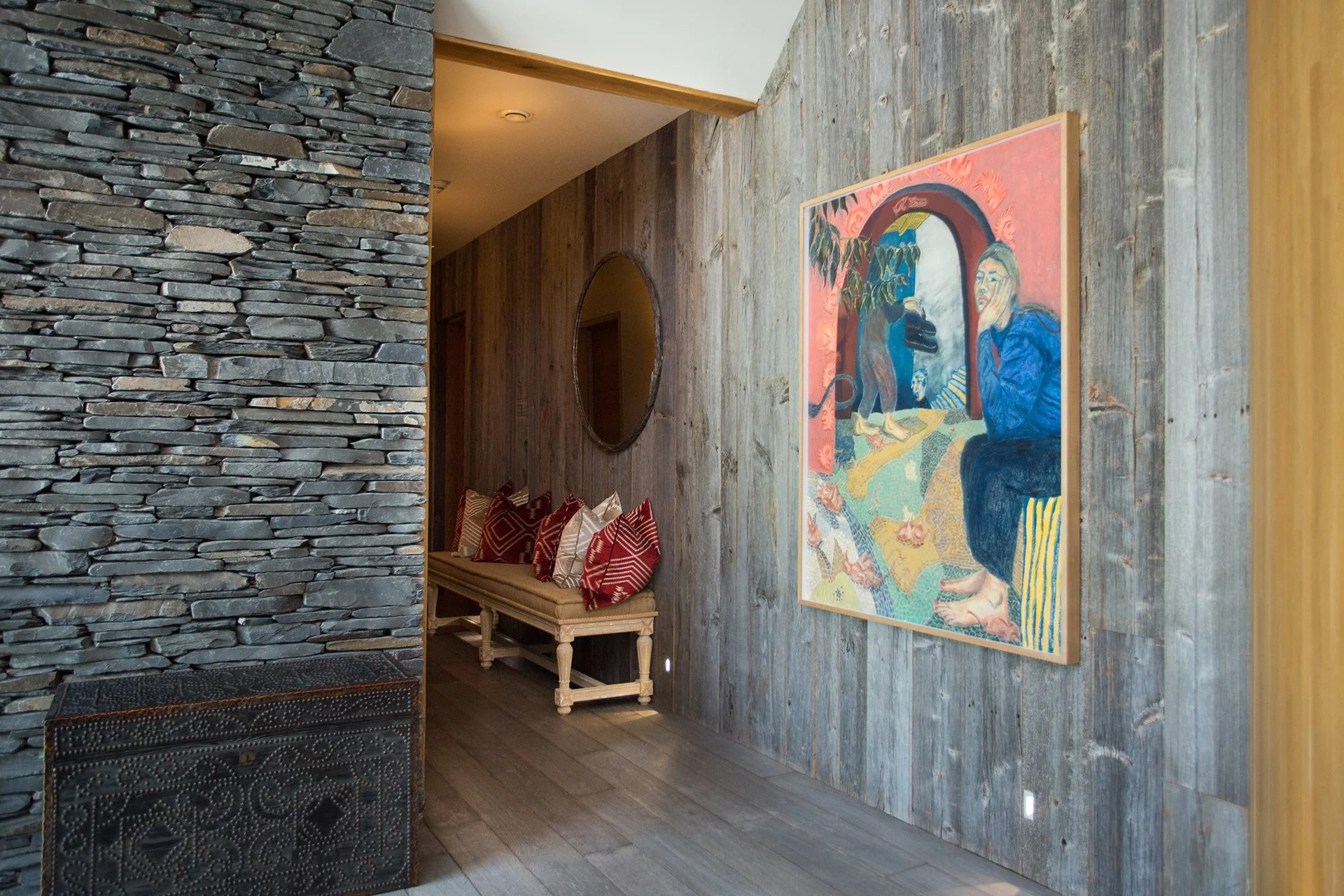 Sitting on the shore of Lake Windermere, Grey Gables is an impressive and luxurious Lakeland-stone home with incredible curated art collection.