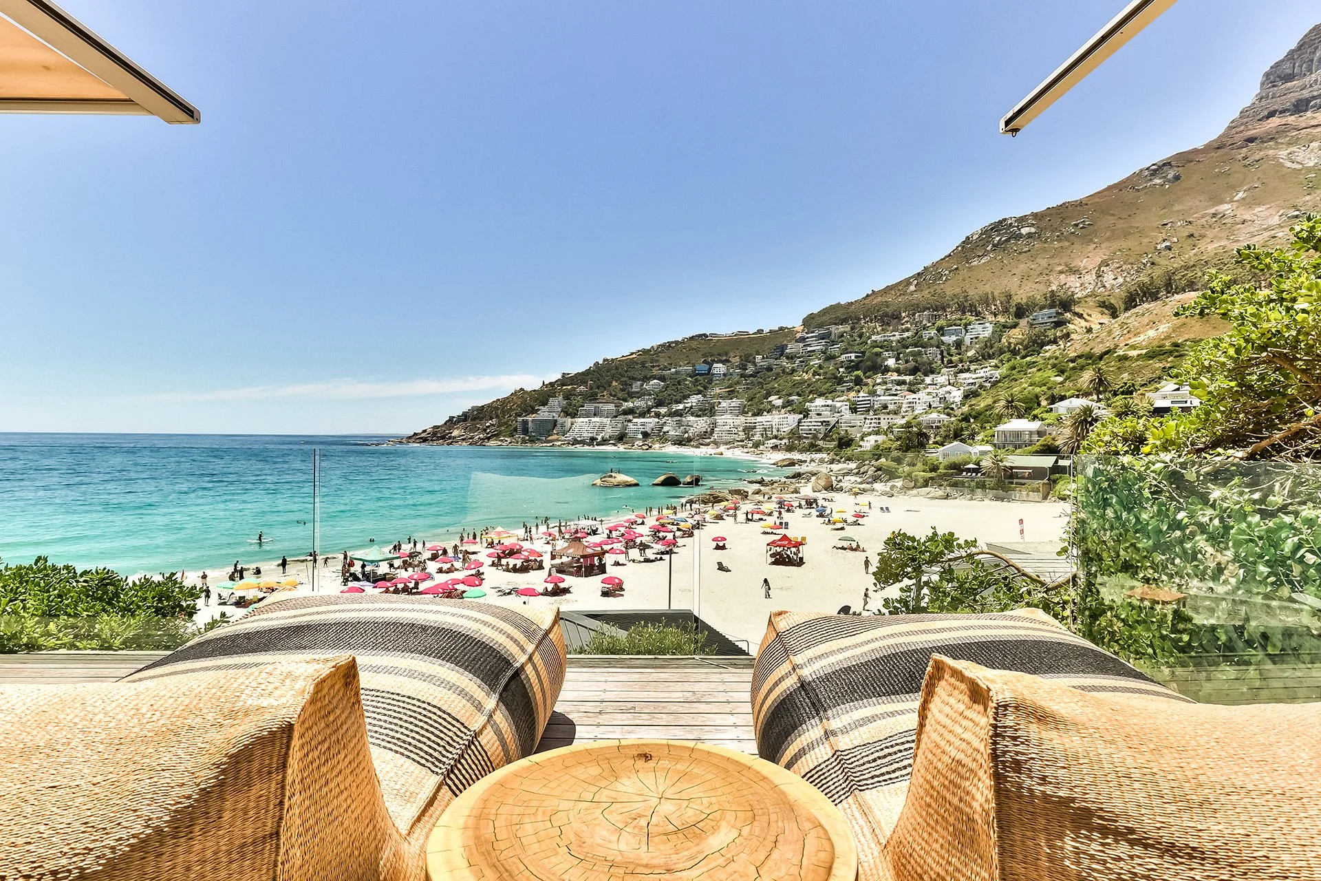 Gloriously private, yet just steps from one of South Africa’s most fashionable beaches, 75, 4th Beach, is a perfectly positioned beach house to access everything Cape Town has to offer. 