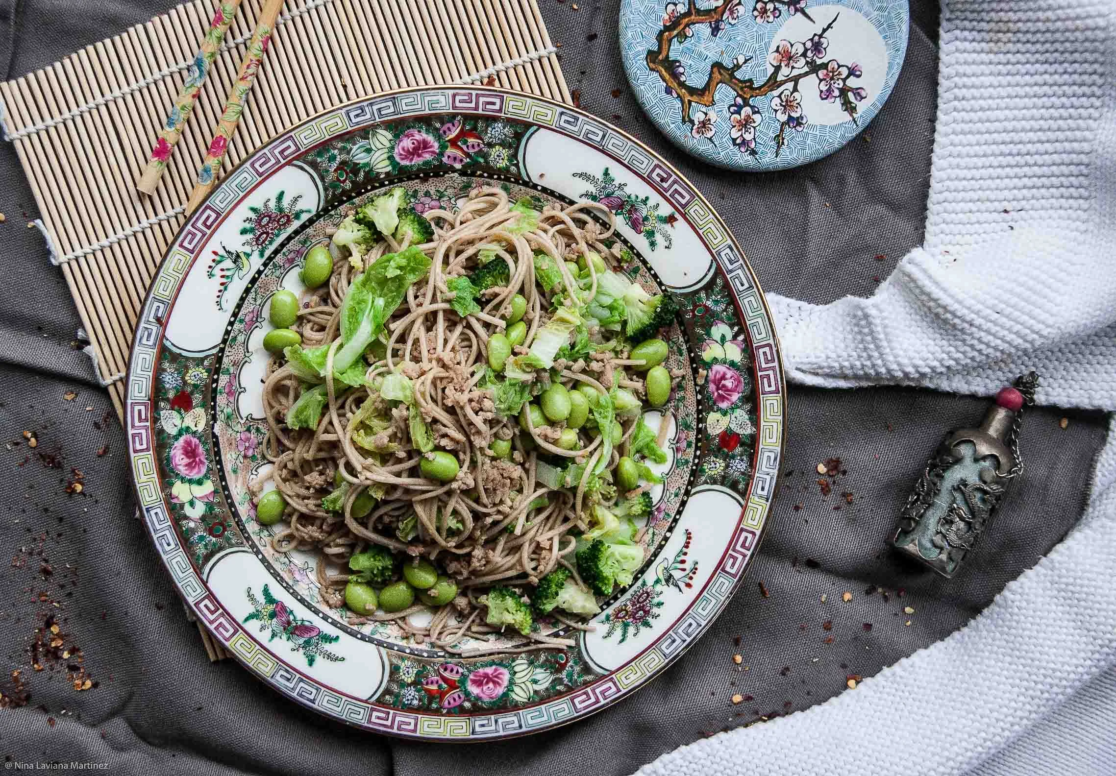 Glutenvrije boekweit noedels