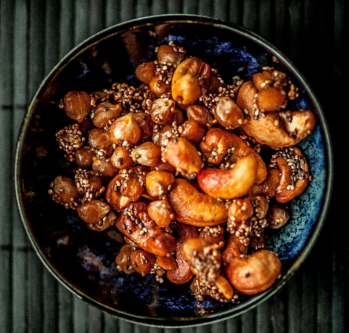 Srirachasaus met agave siroop, een pittig zoete zonde!&nbsp;