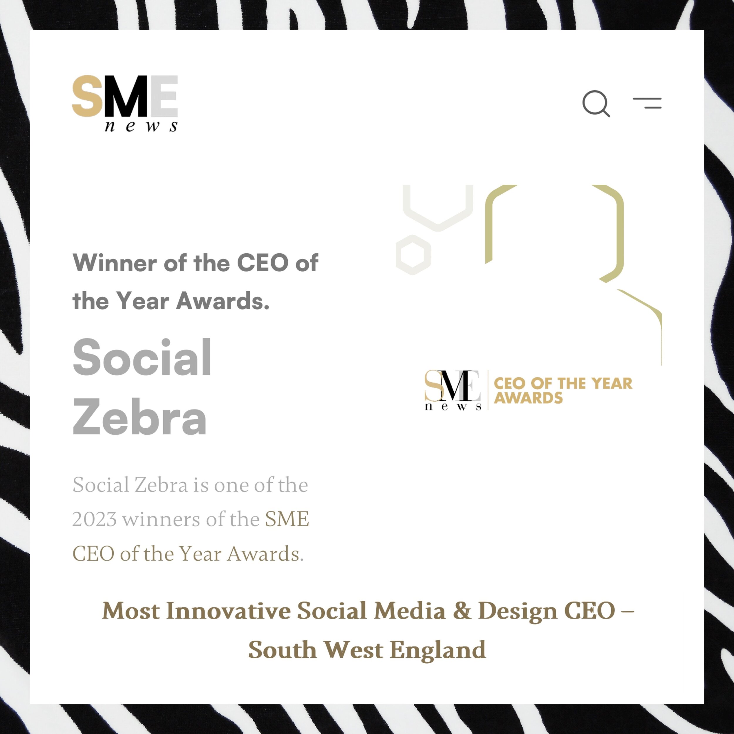 🎉 Most Innovative Social Media &amp; Design CEO 🎉

Wow, we&rsquo;re bursting with gratitude after receiving so many sweet messages after we shared this on our story a few days ago! 🤩 

Can you believe it? Our little business got nominated and is a