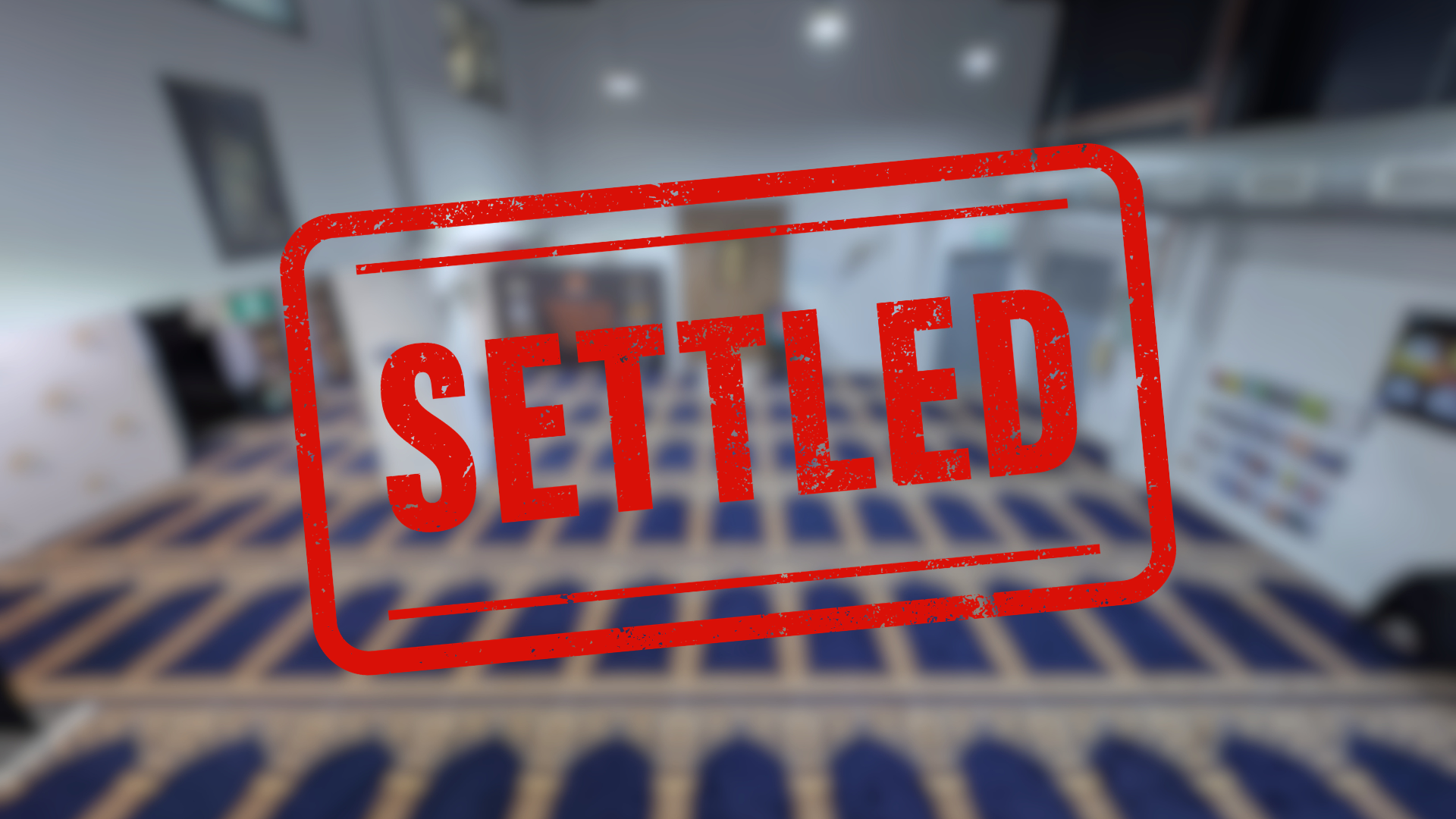 Darwin CBD Musallah Settlement Completed