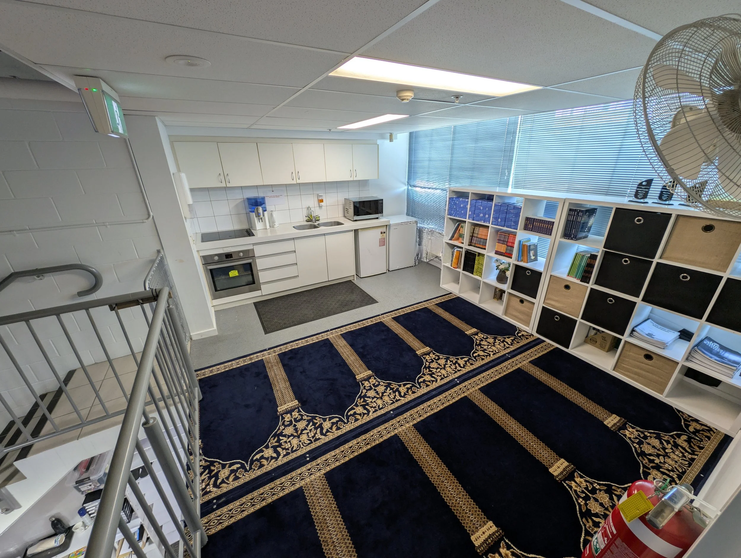 Mezzanine floor: Multipurpose room