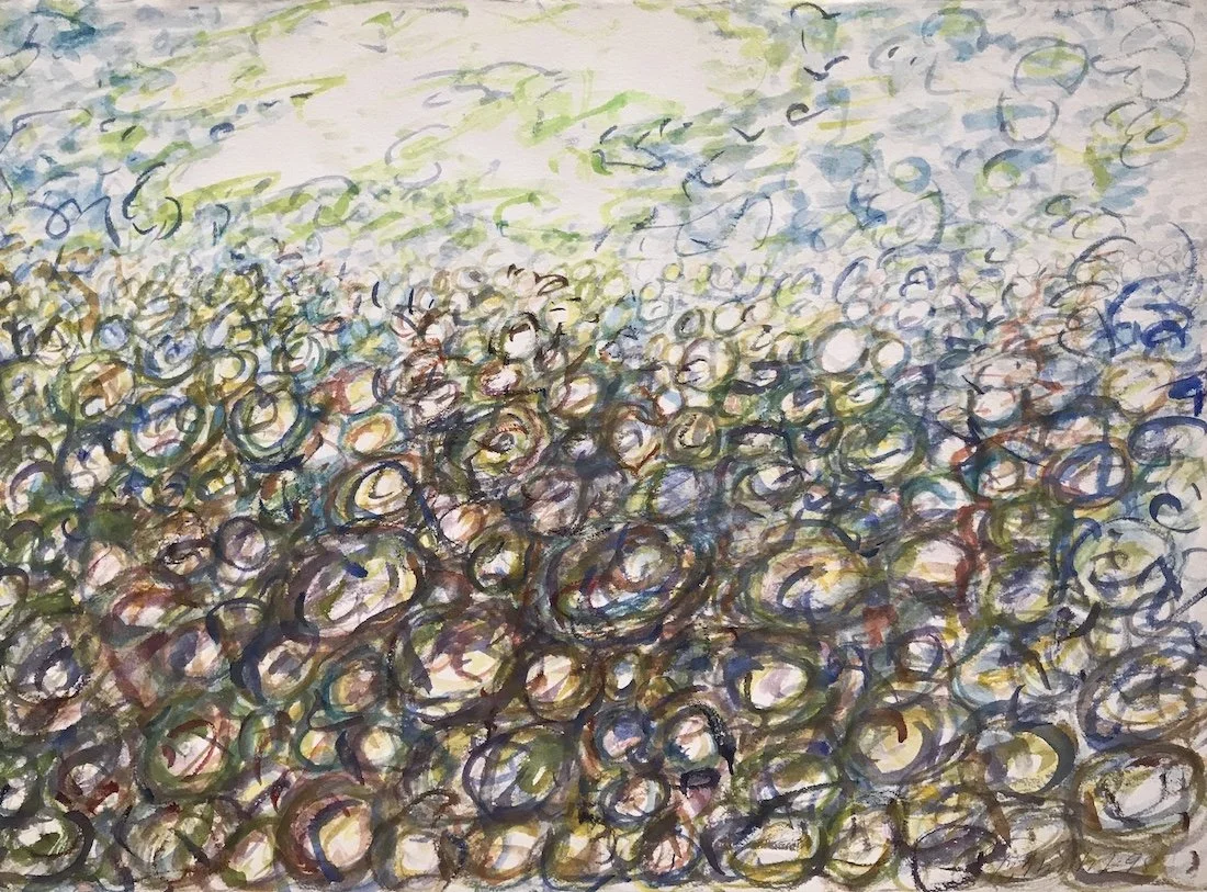 Ohne Titel, Aquarell, 1998