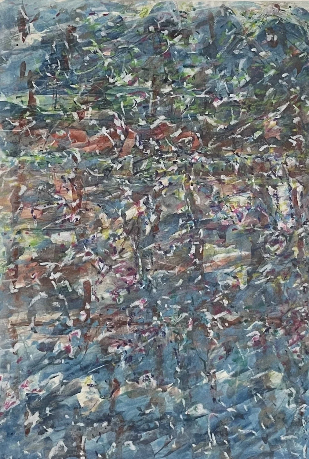 Ohne Titel, 1990s,  Aquarell, 41.5 x 29.5