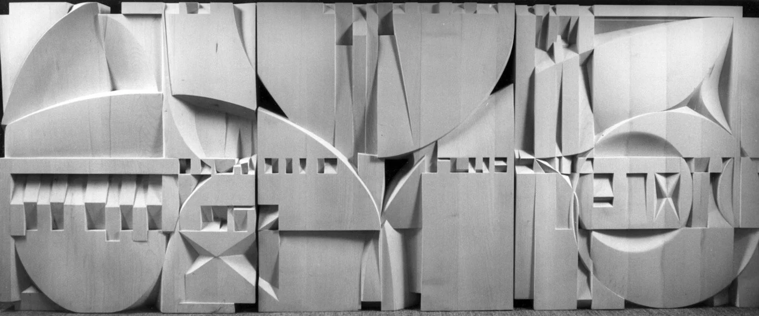 Trilogie Persien, 1971, Linde, 100 x 270 cm