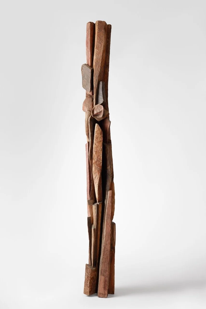 Wachstum I, 1970, Linde, 265 cm