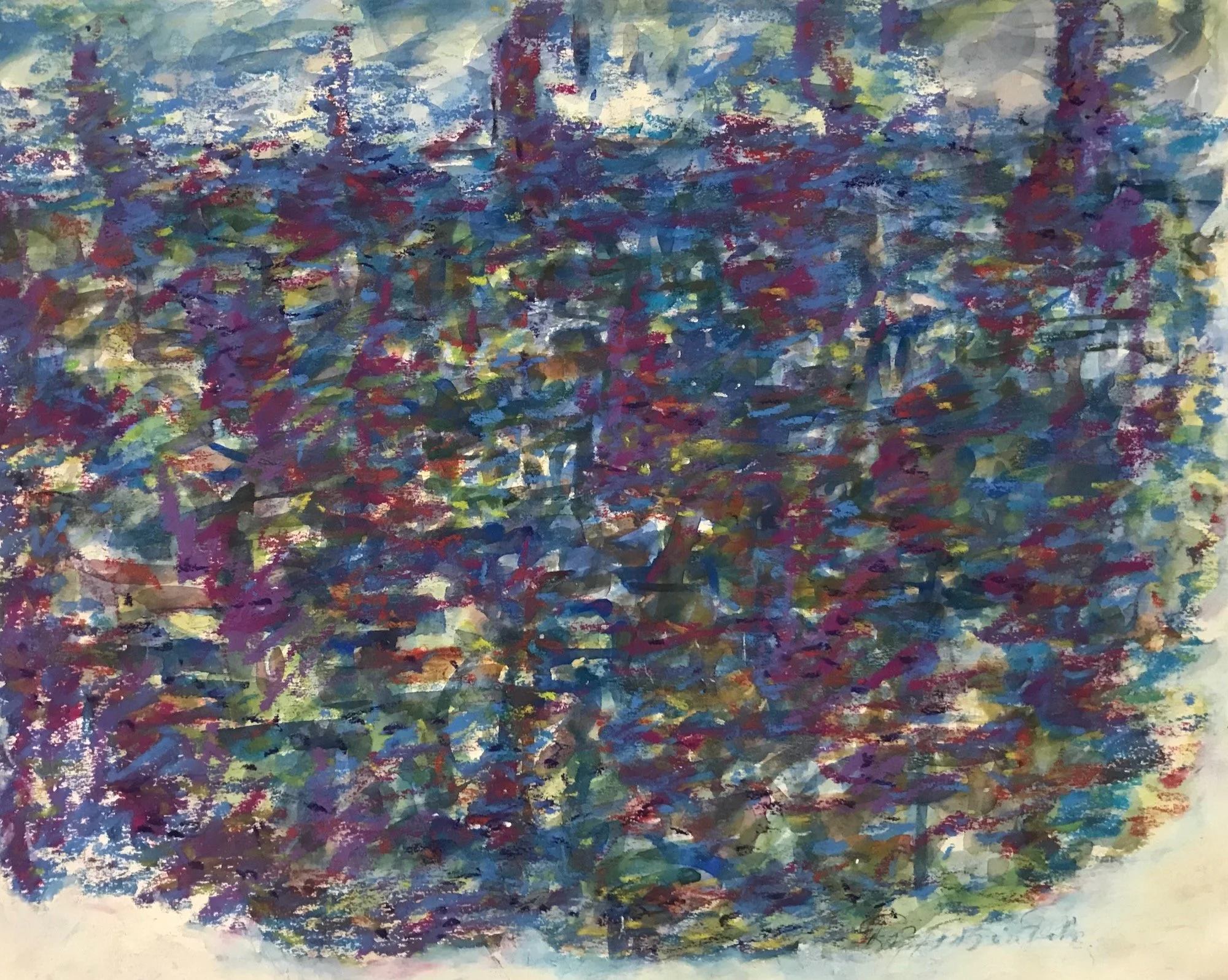 Ohne Titel, Mischtechnik