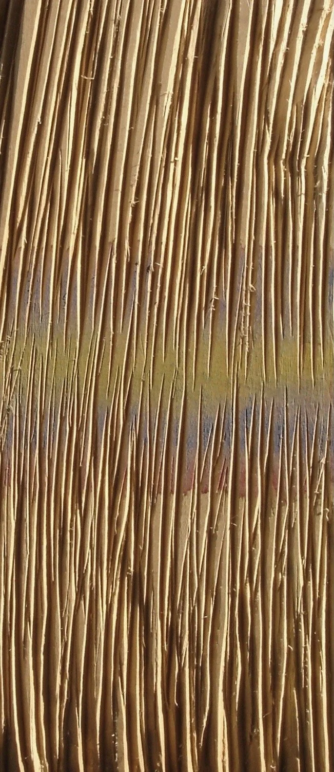 Friedrich Brütsch,  Relief I,  2005,  Linde mit Aquarellfarben,