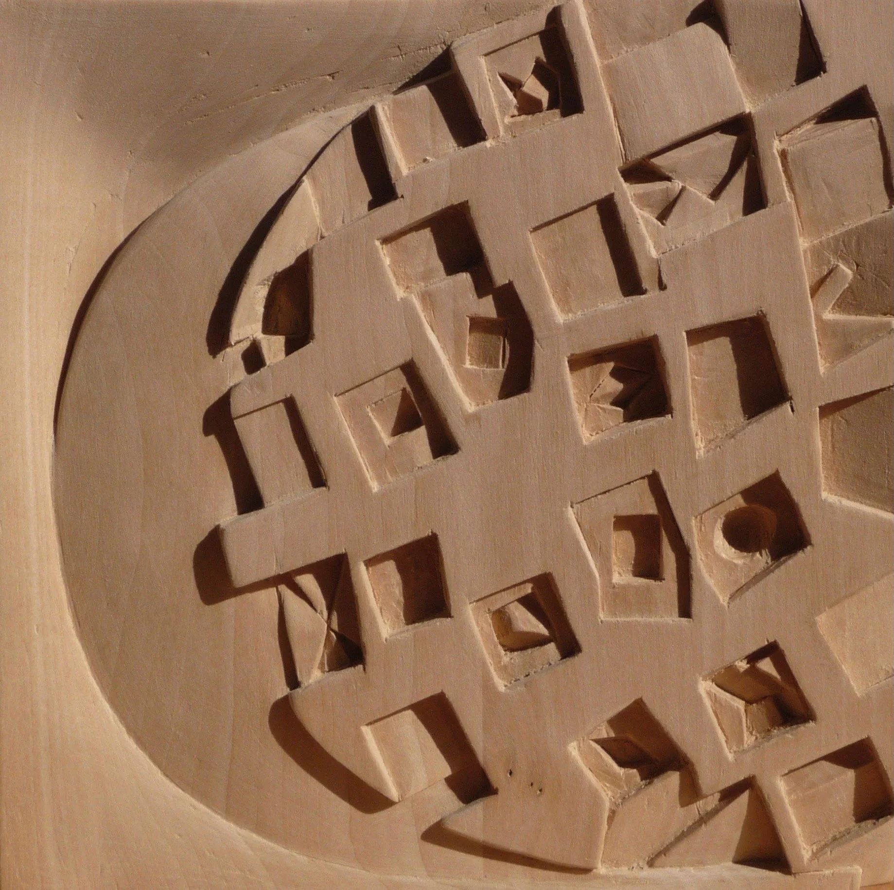 Friedrich Brütsch, Relief III 2009, Linde