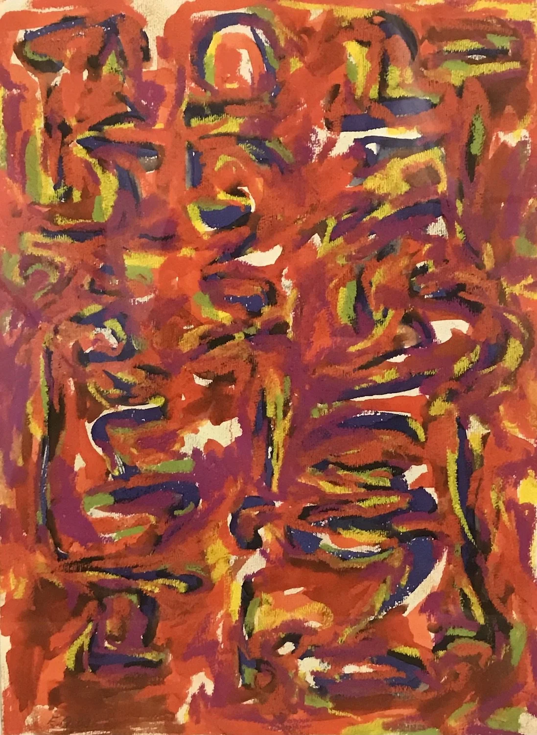 Ohne Titel, 1990s, Mischtechnik, 24 x 18 cm