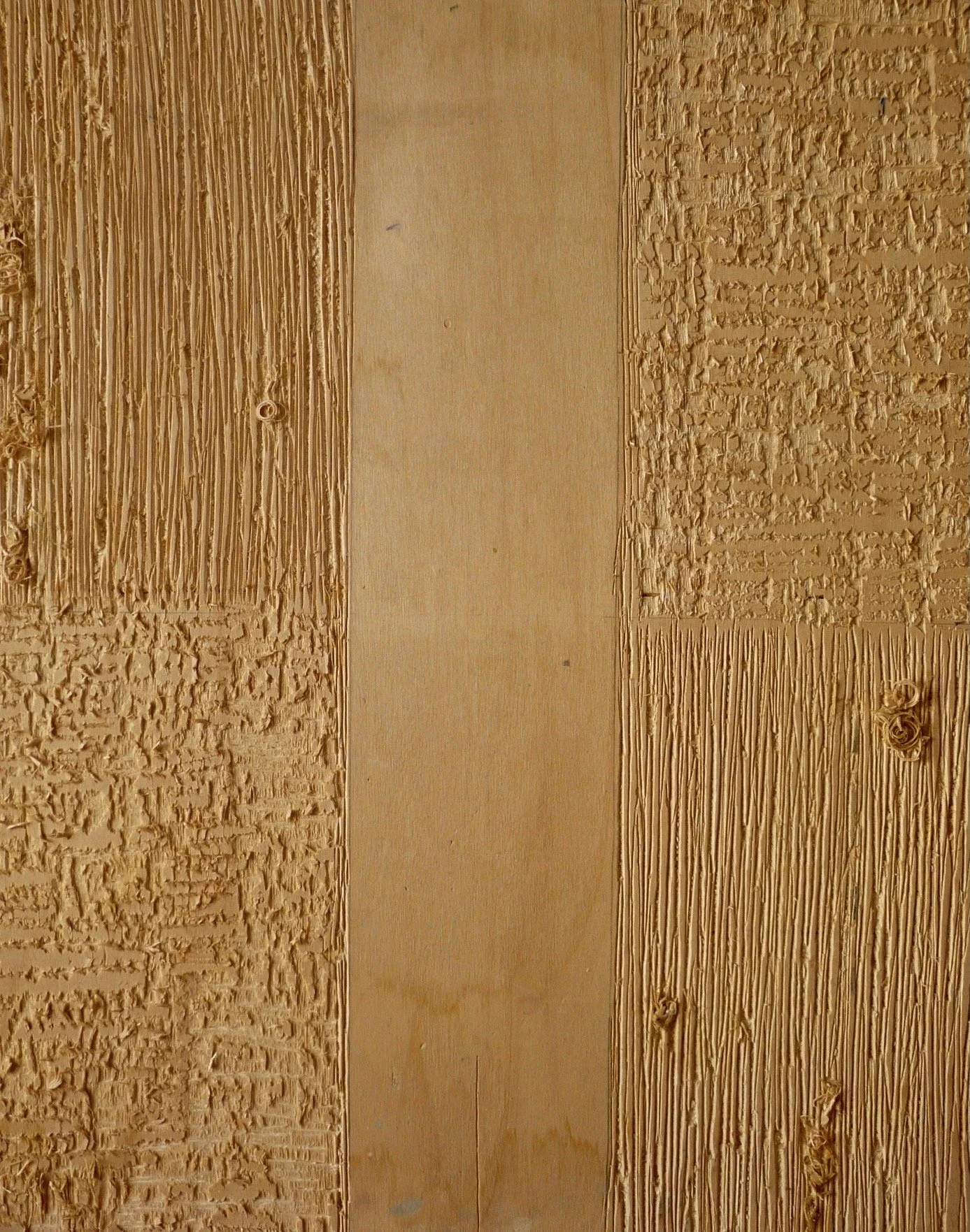 Relief XVI 2008, Fichte, 50 x 40 cm