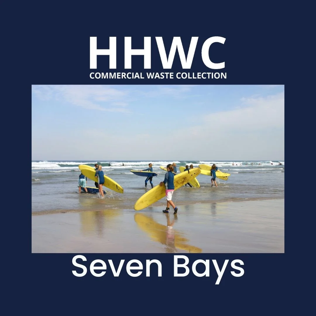 Waste Collection For Businesses around the Seven Bays, Cornwall
