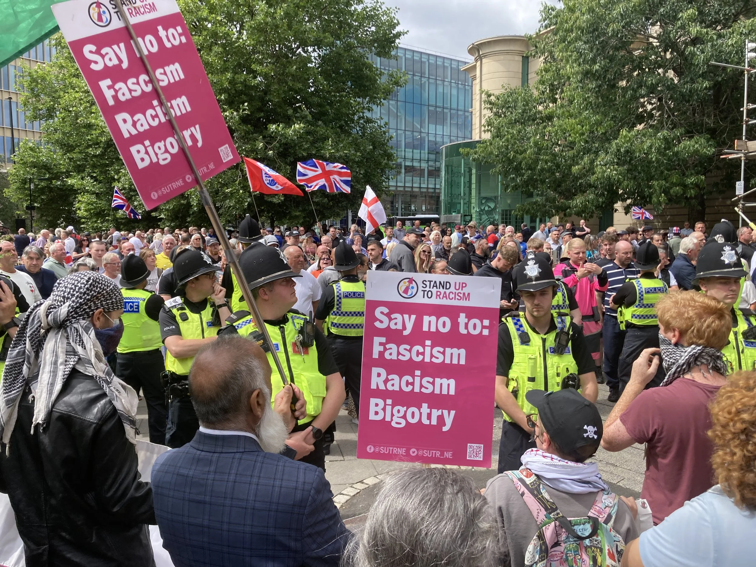 Race riots in the UK left women squeezed between the far right and patriarchy