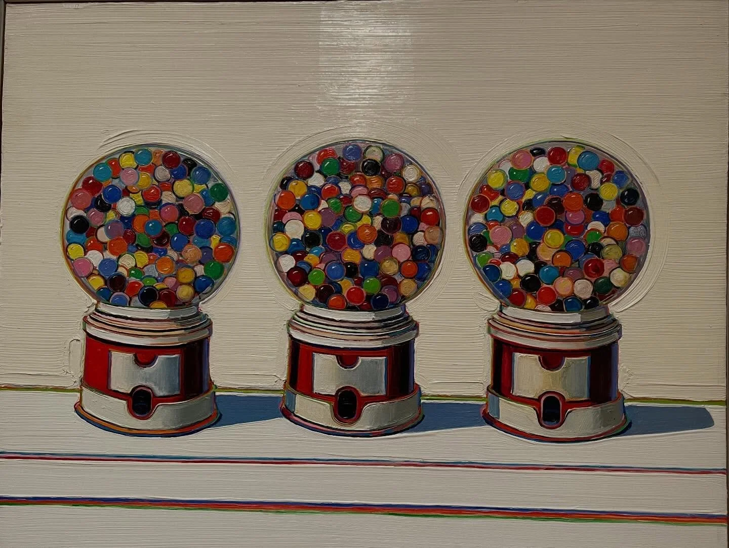 Do not miss the last days of the wonderful exhibition &rsquo;Wayne Thiebauld. American Still Life&rsquo; curated by Dr Barnaby Wright now on view at @courtauld until Sunday 18th January.