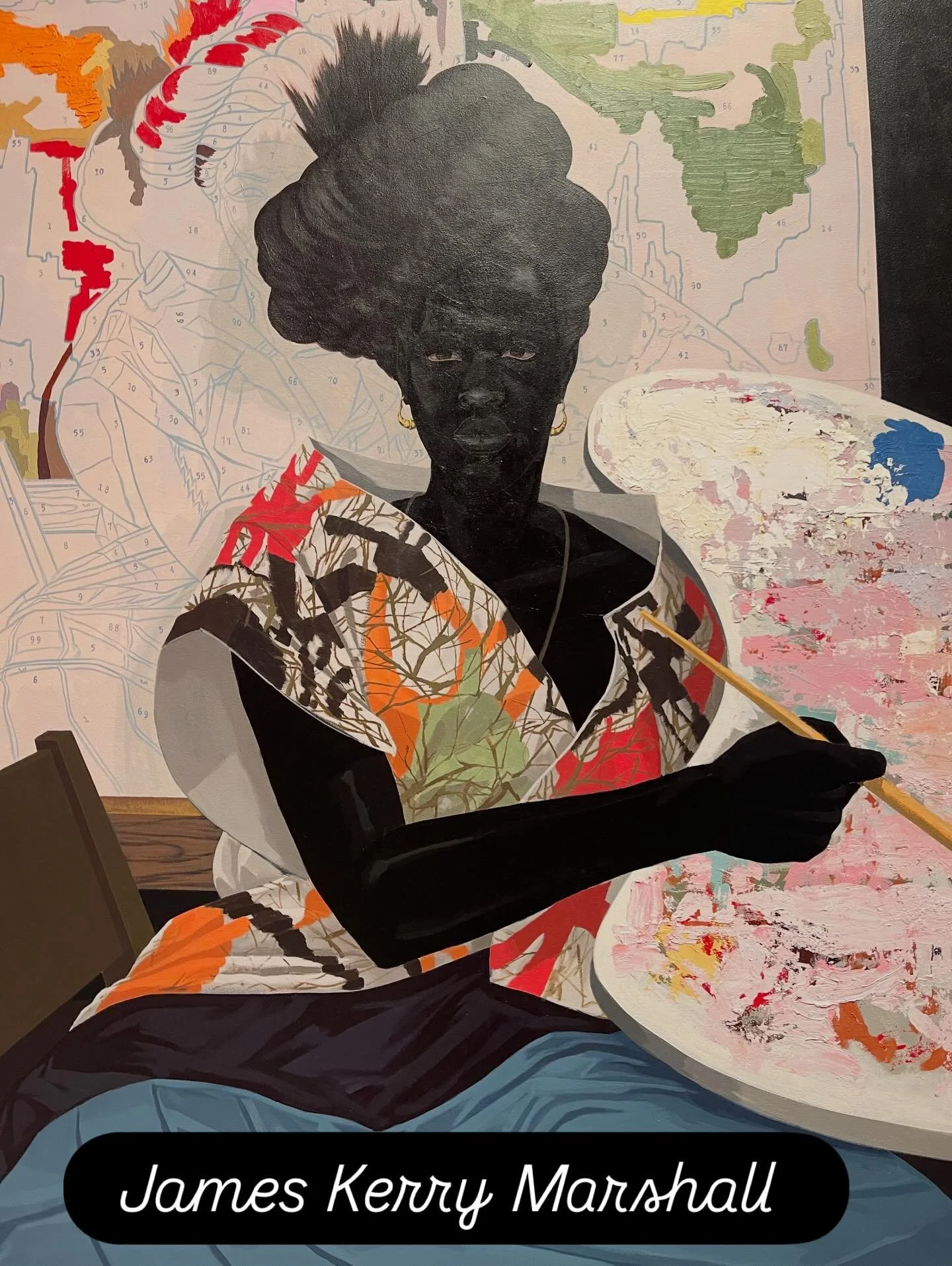 Don&rsquo;t miss this sensational exhibition of James Kerry Marshall at @royalacademyarts closing Jan 18th!