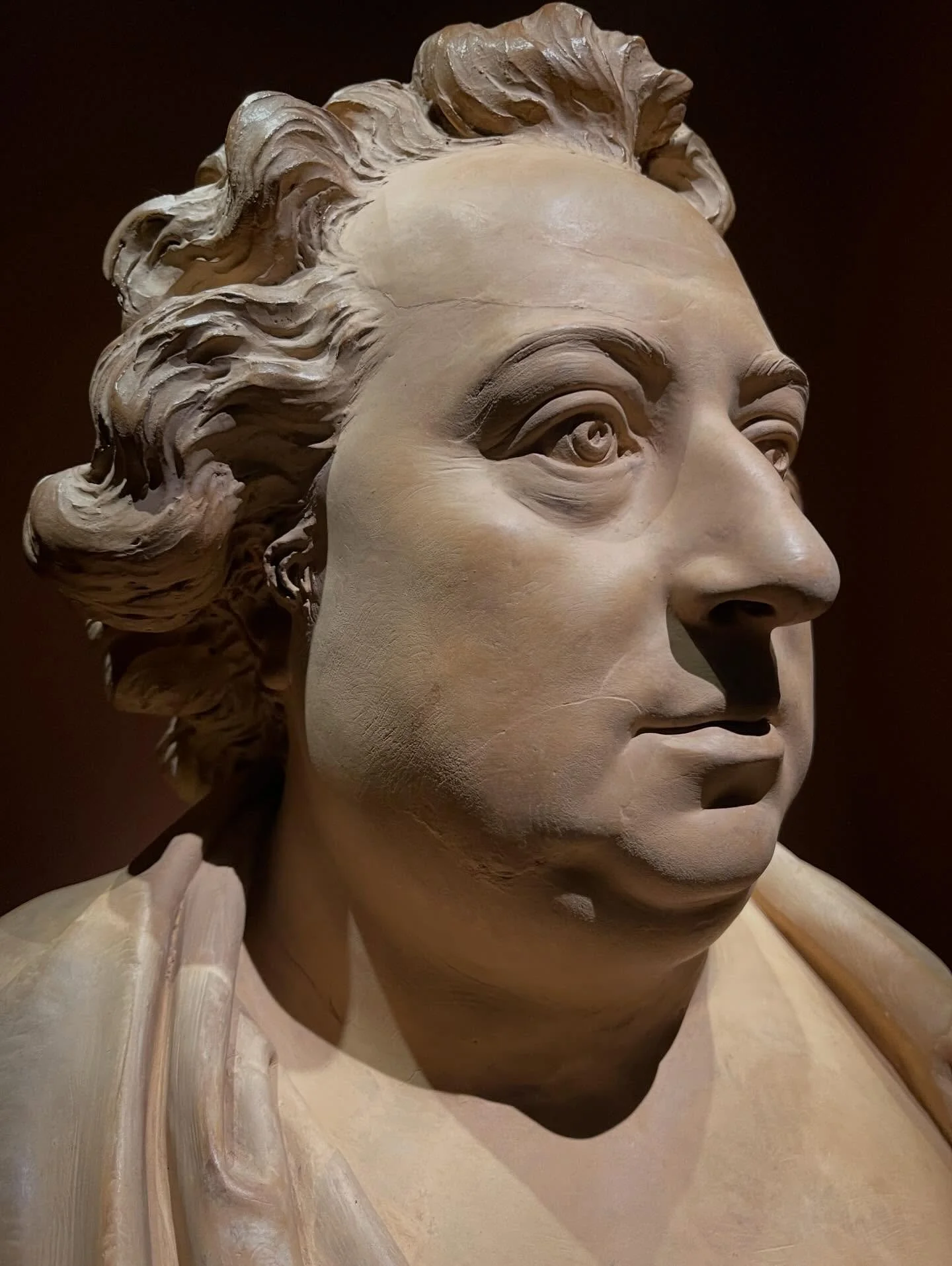 Splendid Johan Tobias Sergel (1740-1814) retrospective at the Nationalmuseum. This is an ideal experience of exhibition celebrating an artist: full of works to the brim, all the varied materials, lots of accompanying text, new research, connecting th