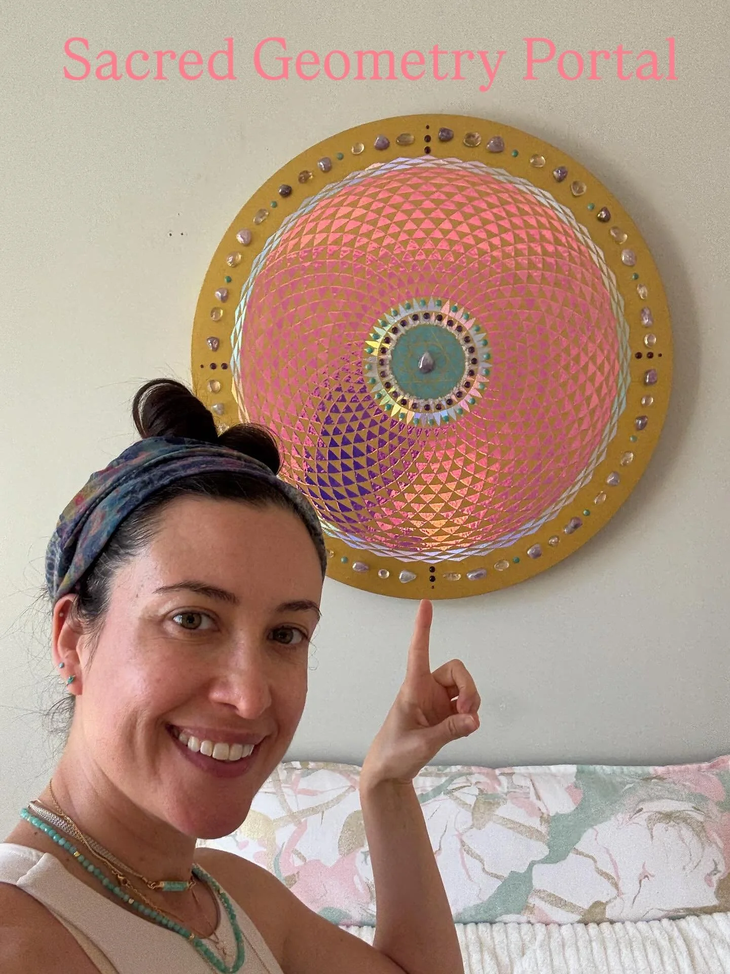 🌸✨ New Sacred Geometry Artwork Unveiled ✨🌸

I am so excited to share my latest sacred geometry co-creation with @sgcreationforyou &mdash; a multidimensional healing piece infused with the Torus, Seed of Life, and Merkabah. These timeless patterns r