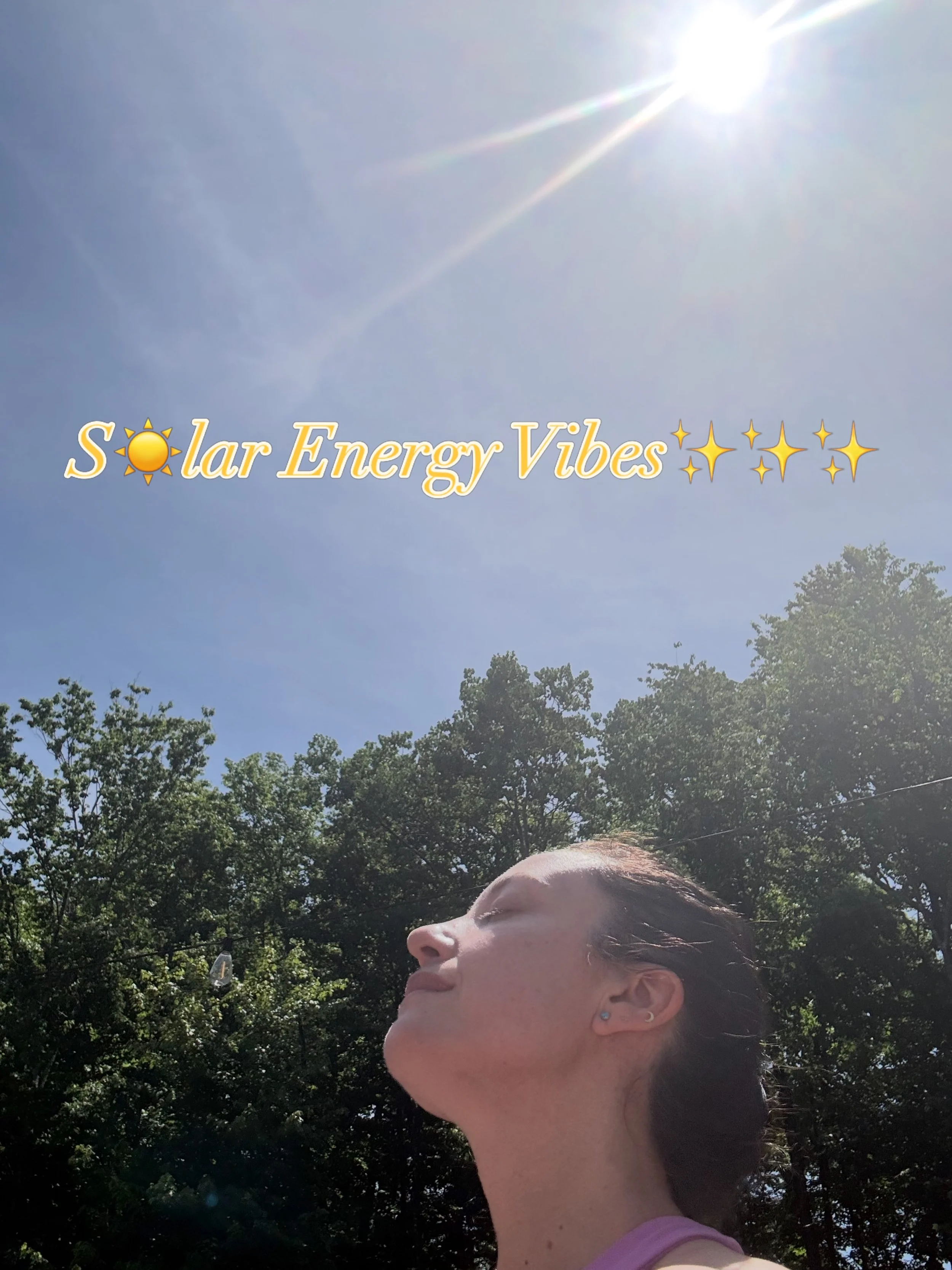 Solar Energy Vibes ☀️☀️☀️
Ignite the powerful fire within you 🔥
#sun #igniteyourfire #unveiledmultidimensionaltherapy #empowerment #youvegotthis