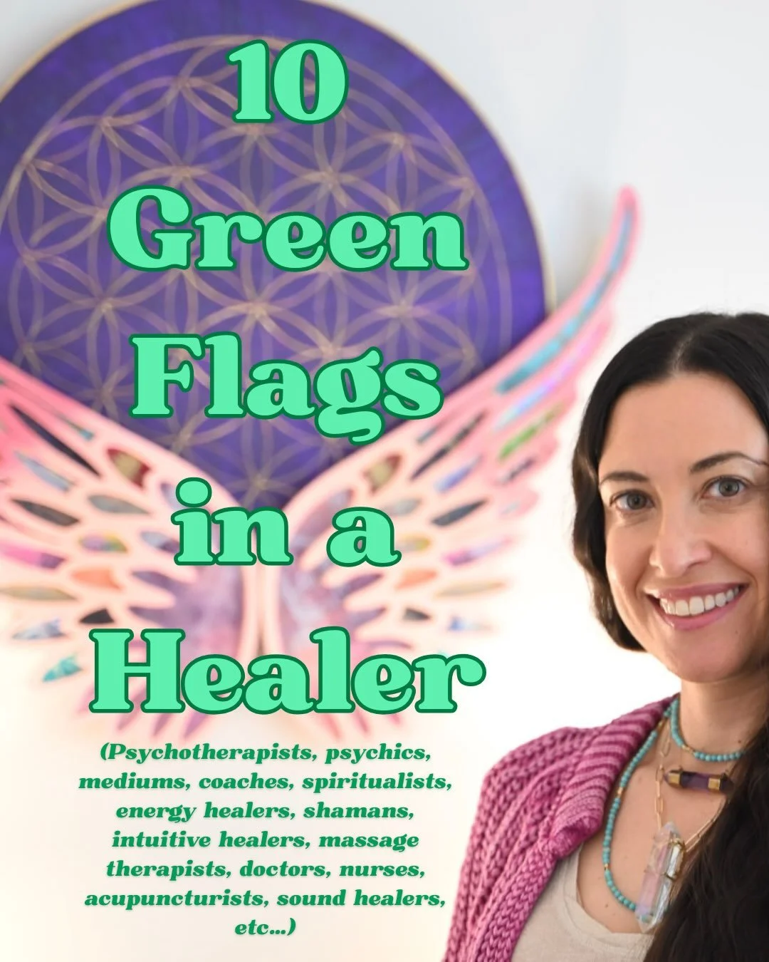 10 Green Flags in a Healer
It is so very important that the healers that you choose to work with are grounded in their integrity and truly have your highest healing as their intention. I encourage you to use this list and your intuition and discernme