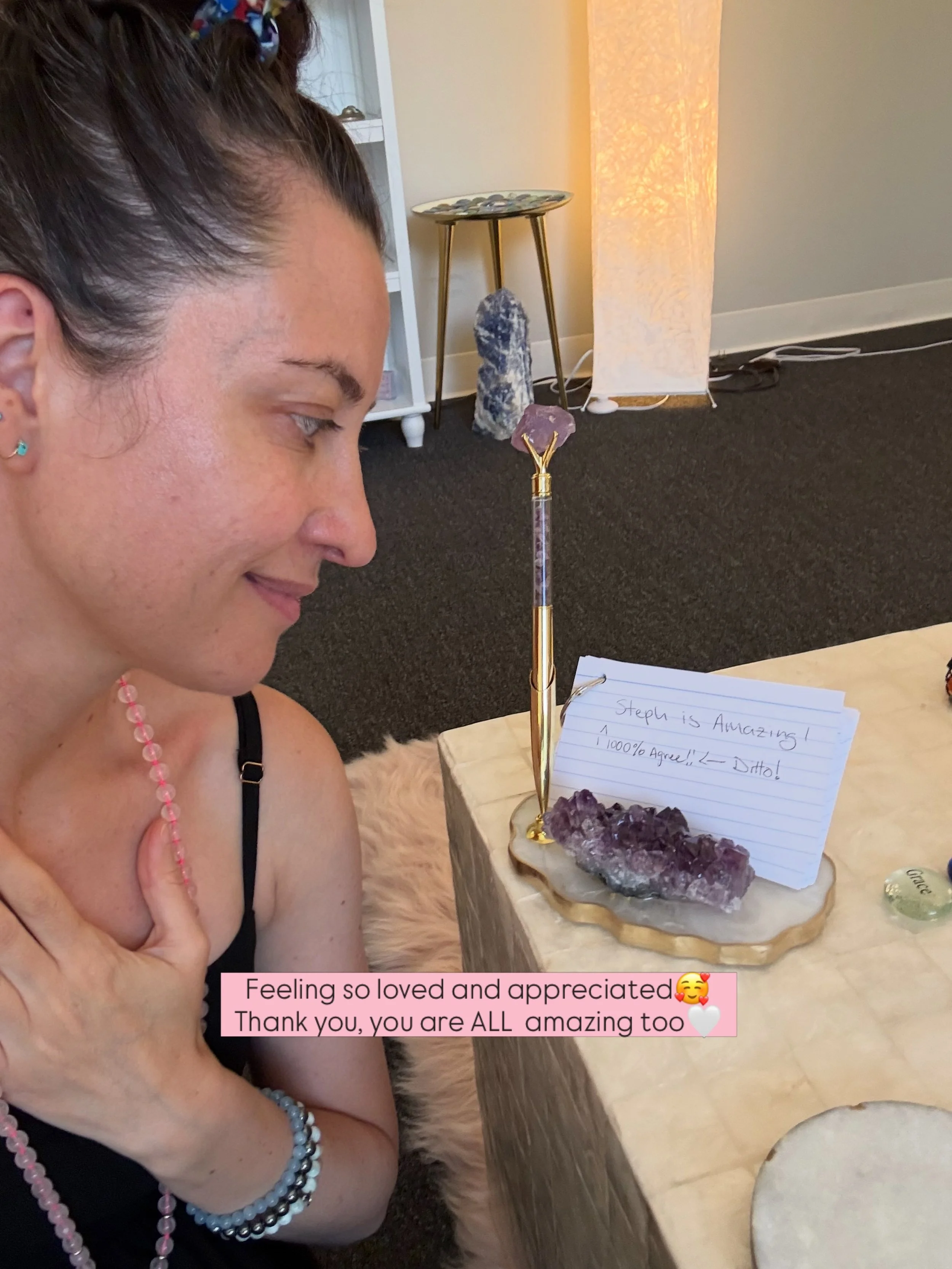 I am feeling deeply loved and appreciated 🥰🙏🤍

You are ALL amazing too! Sending lots of love and appreciation to the beings that wrote these words and to all beings that I have the honor of walking with on their healing journey ✨✨✨
#unveiledmultid