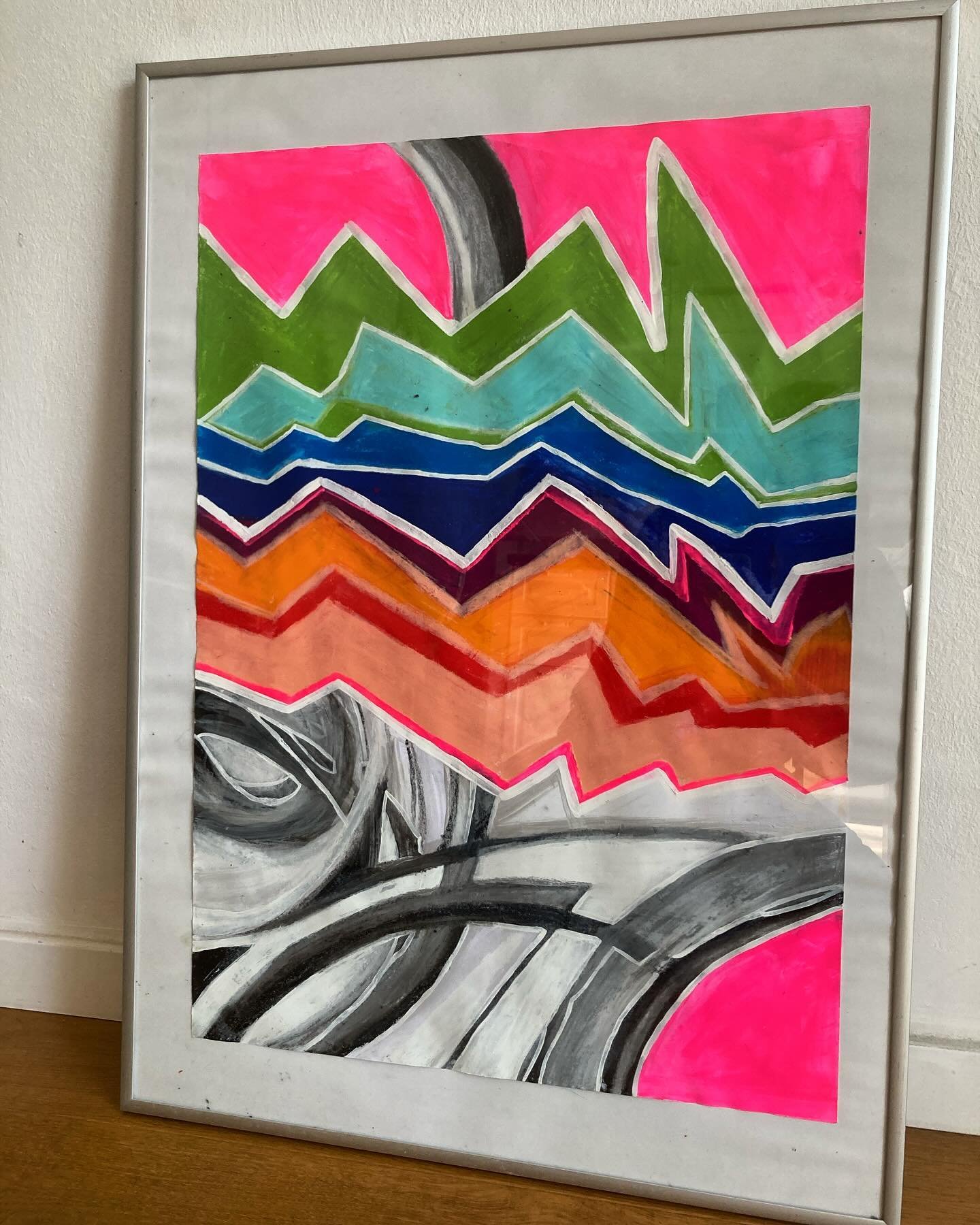 #abstractart #pinklandscape #gallery #acrylicartwork #paintings #art #paint