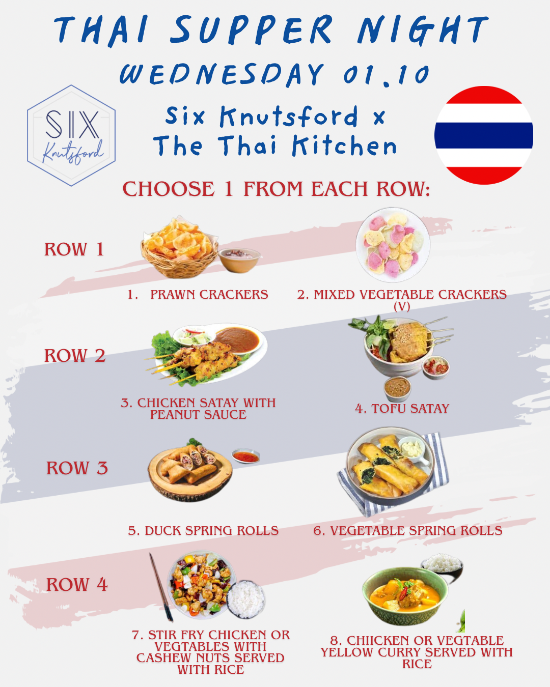 Monthly Thai Supper Night - October