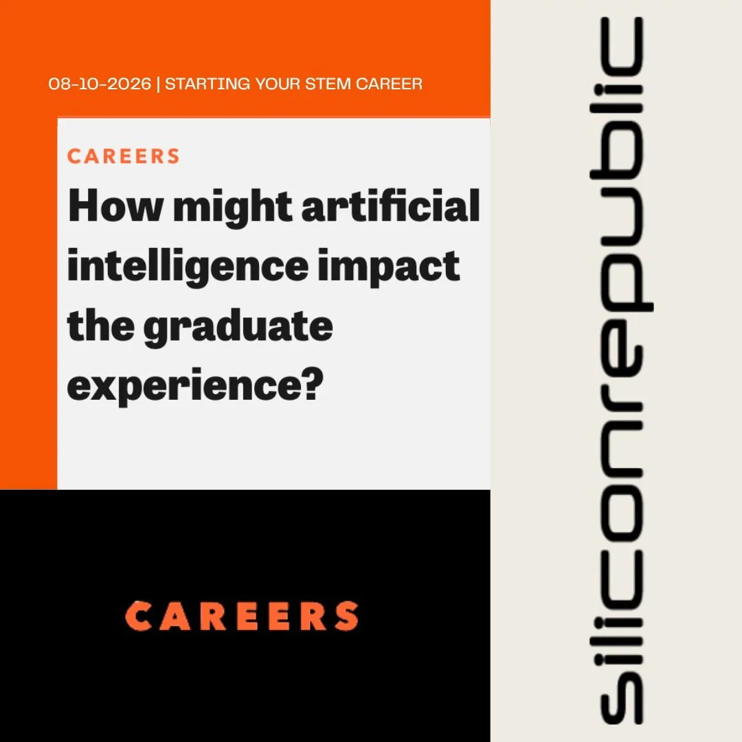 I was delighted to speak with @siliconrepublic on how AI is reshaping the graduate experience.

Three things I&rsquo;d say to every early-career candidate right now:

&rarr; AI hasn&rsquo;t closed the door on graduate roles, but it is reshaping them.