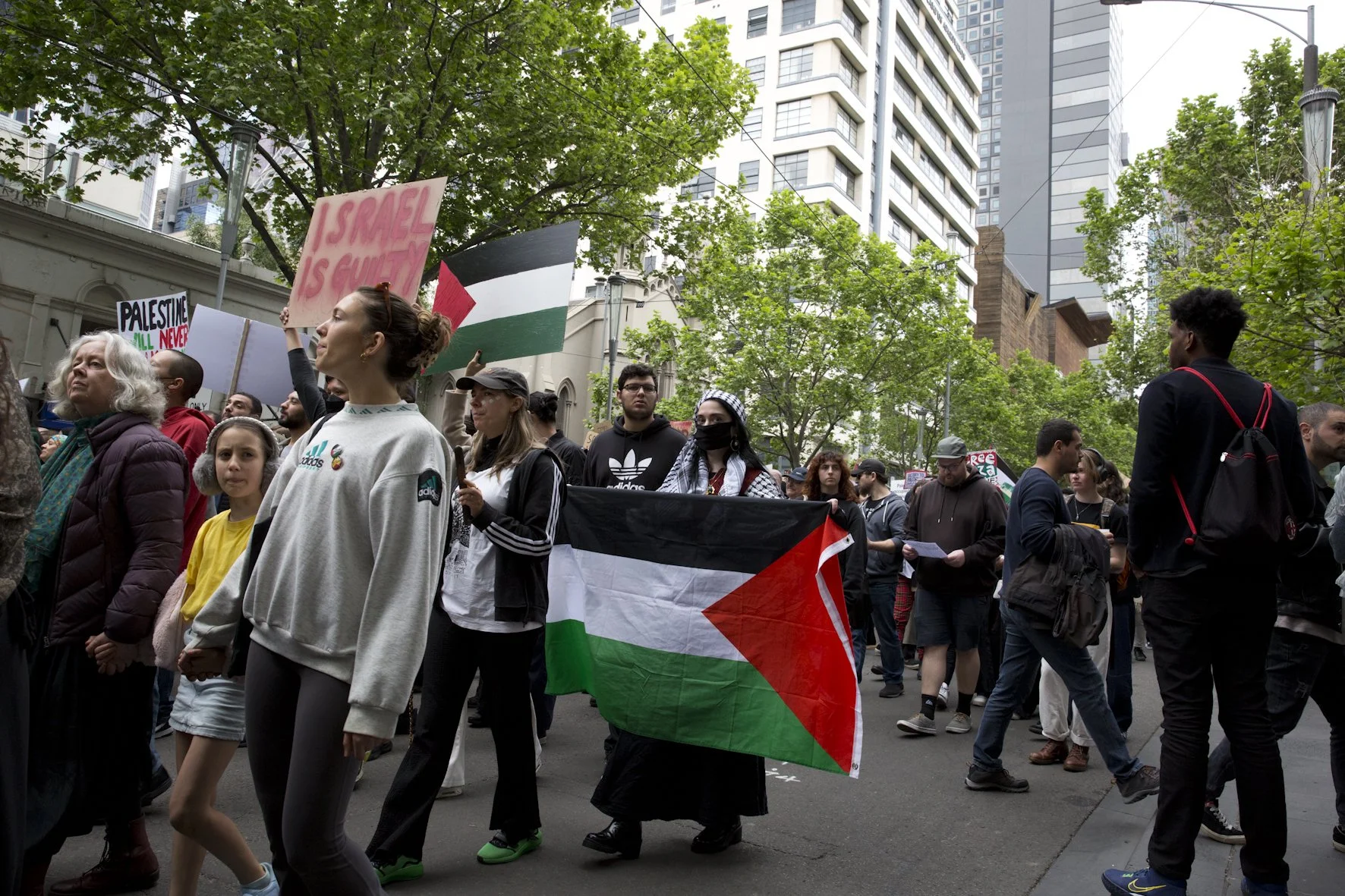 March for Palestine #167, Melbourne, 2023