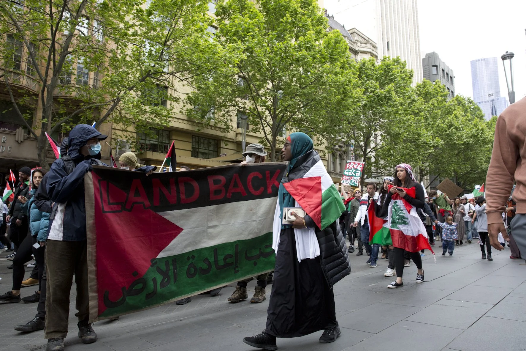 March for Palestine #235, Melbourne, 2023