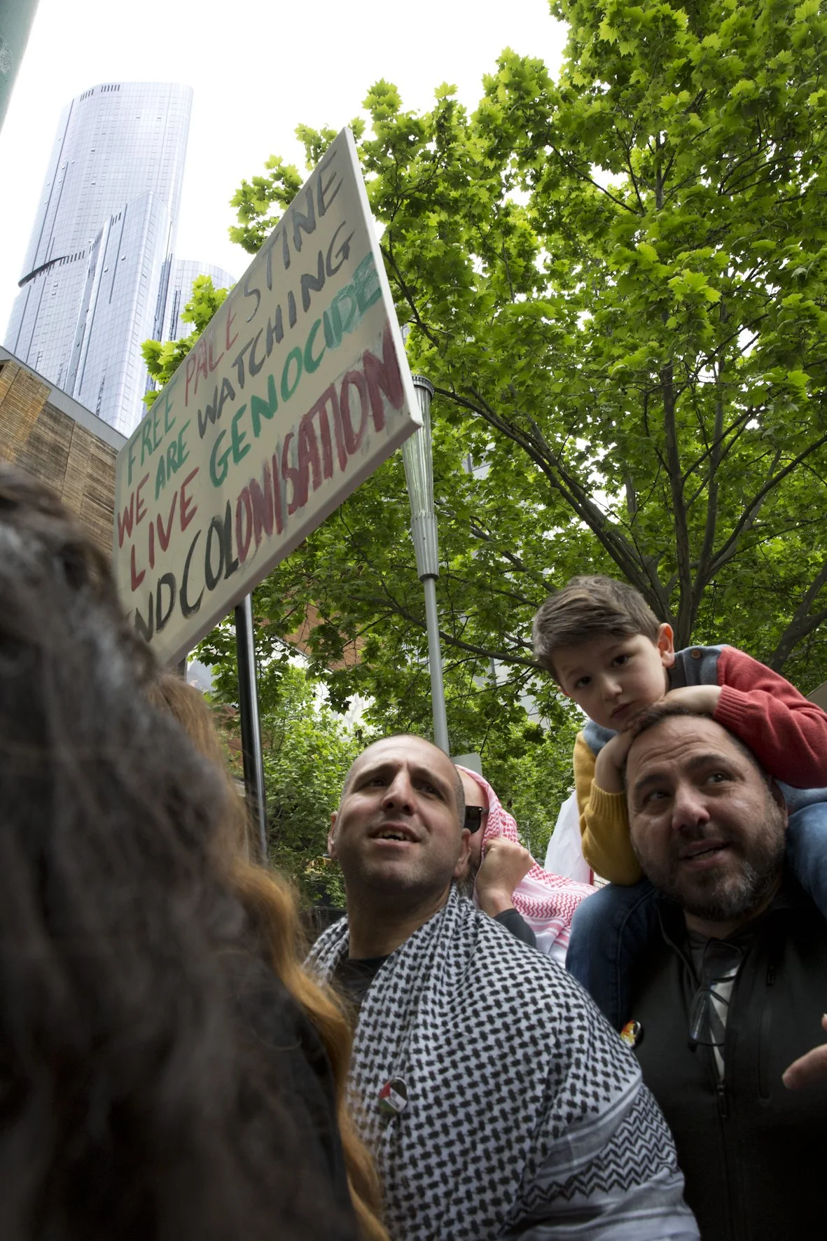 March for Palestine #127, Melbourne, 2023
