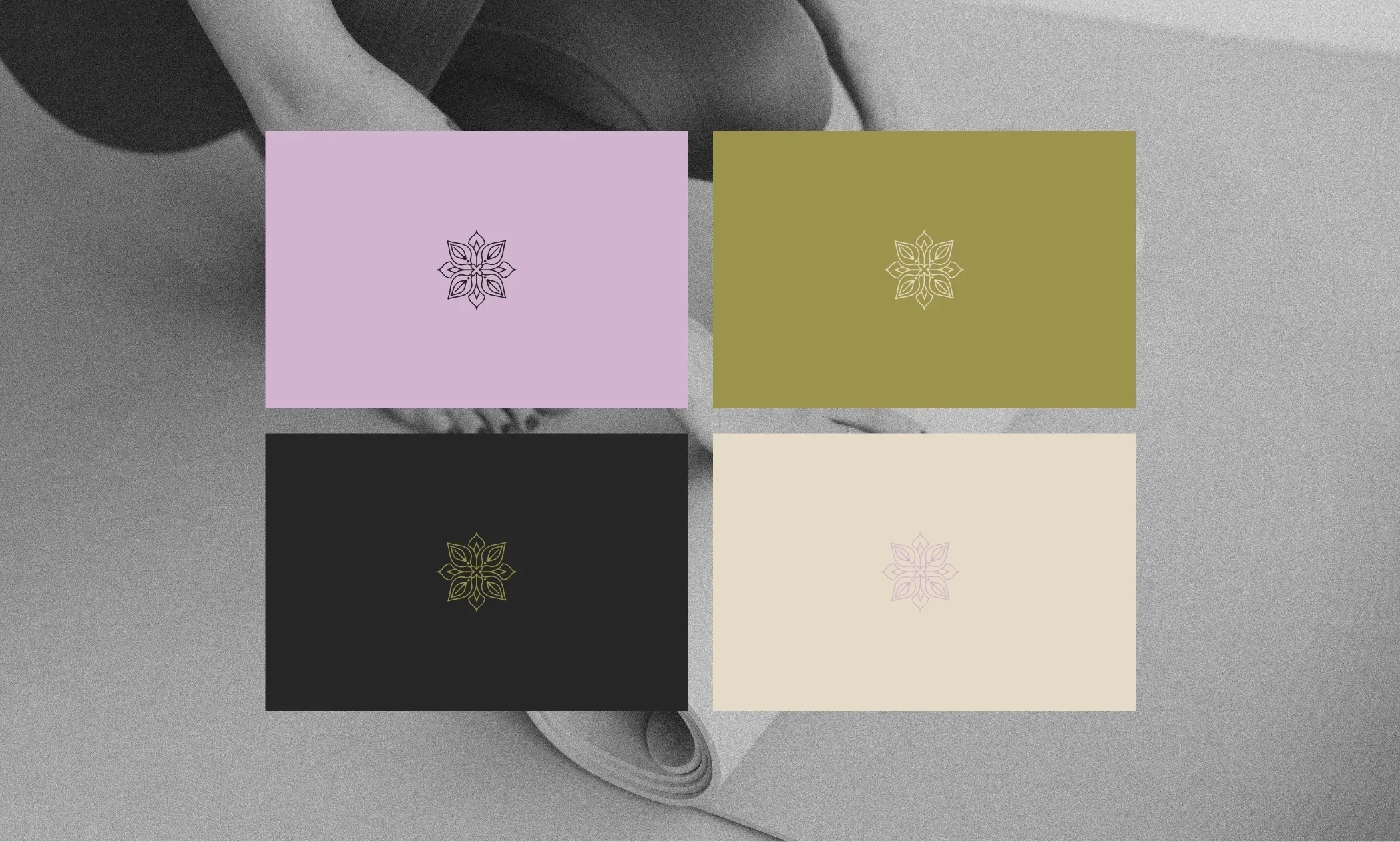 Logomark d'un studio de pilates par le studio de graphisme Siana Design